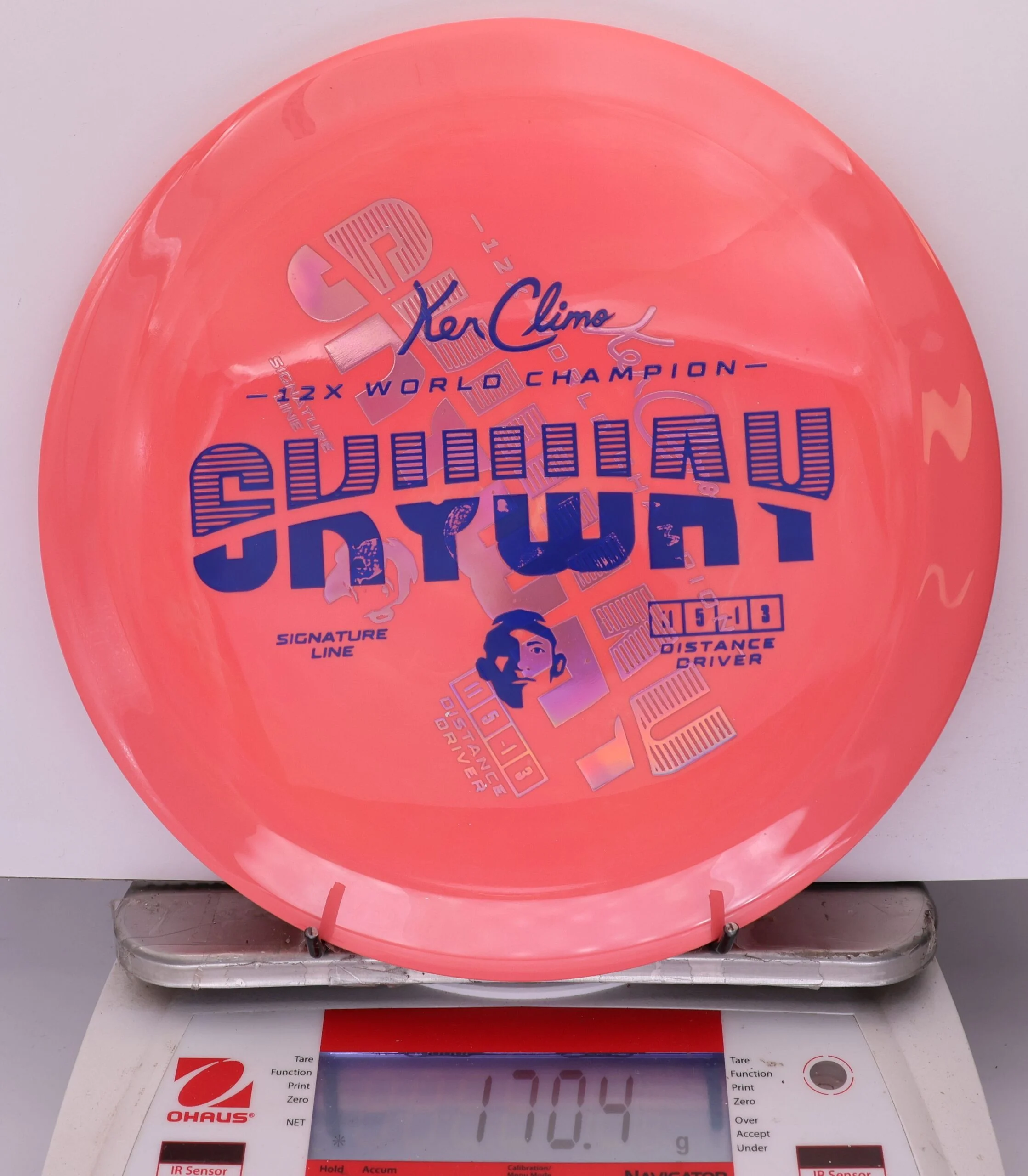 933512 X-Out Signature Line Skyway - #10 Coral, 170