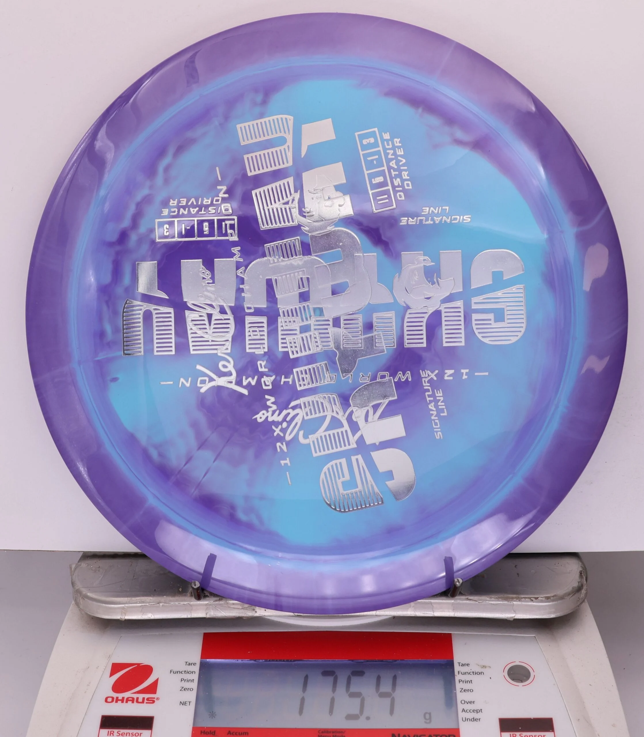 933567 X-Out Signature Line Skyway - #17 PurpleBlue, 175