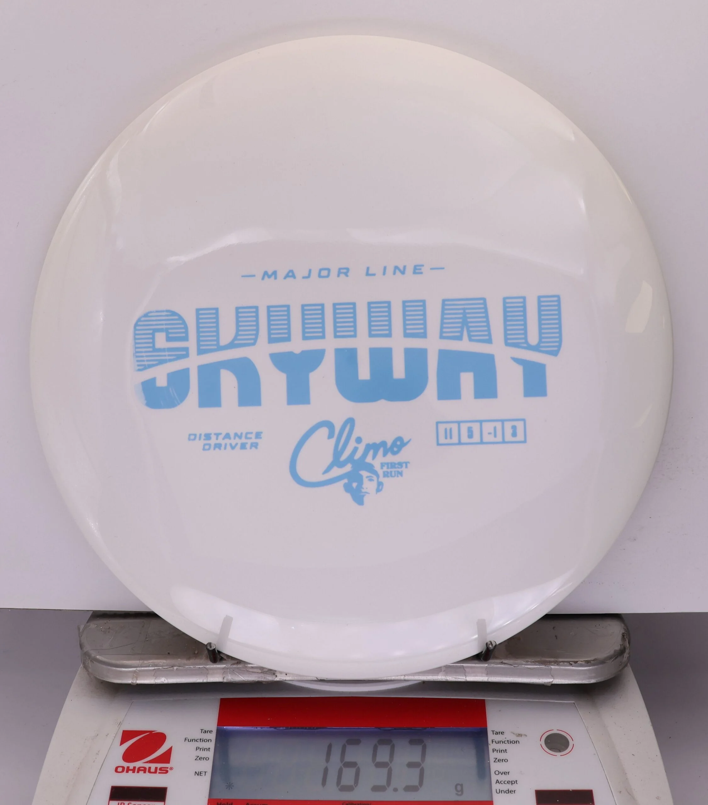 934038 X-Out Major Line Skyway, First Run - #08 White, 169