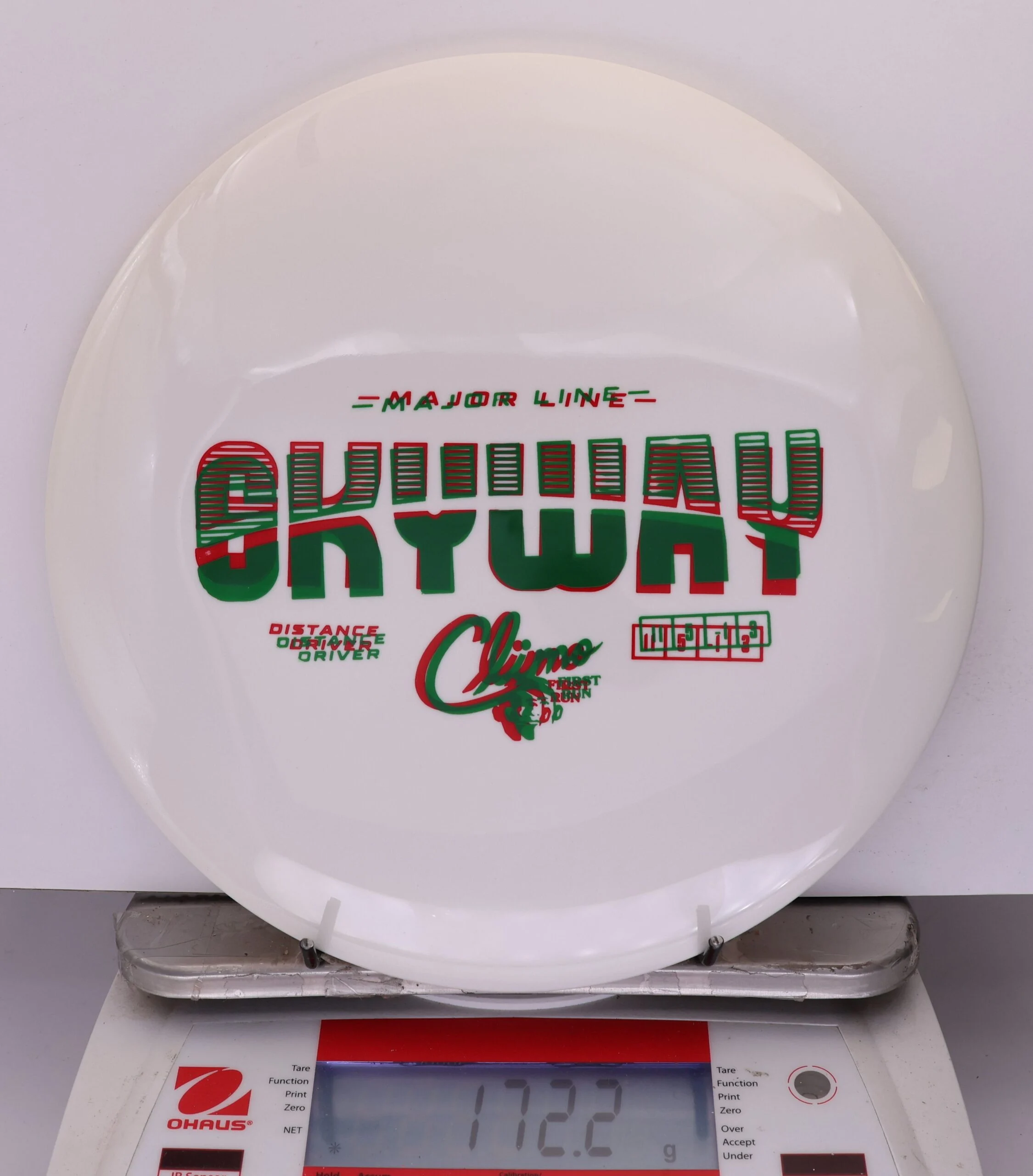 934084 X-Out Major Line Skyway, First Run - #14 White, 172