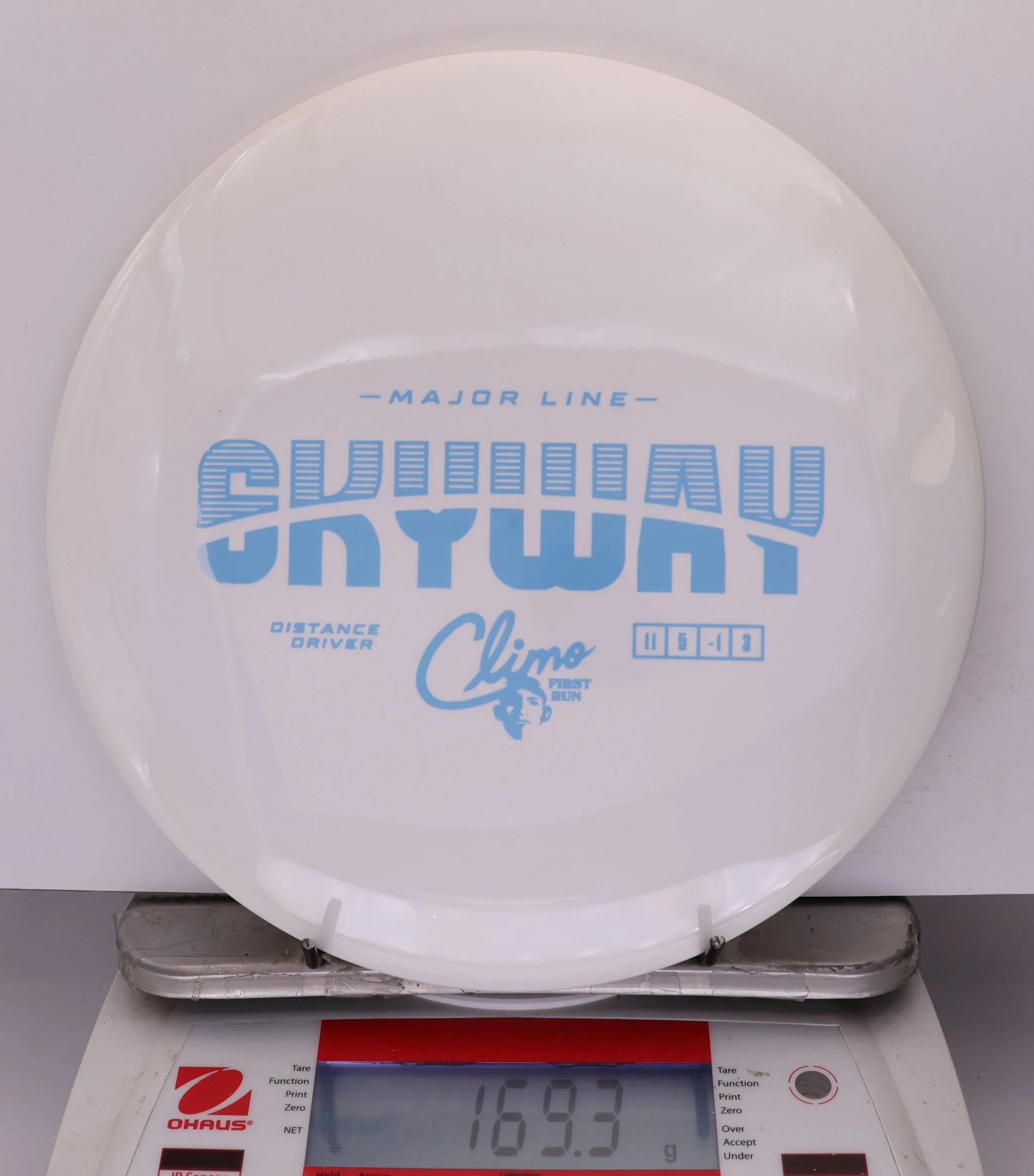 934085 X-Out Major Line Skyway, First Run - #15 White, 169