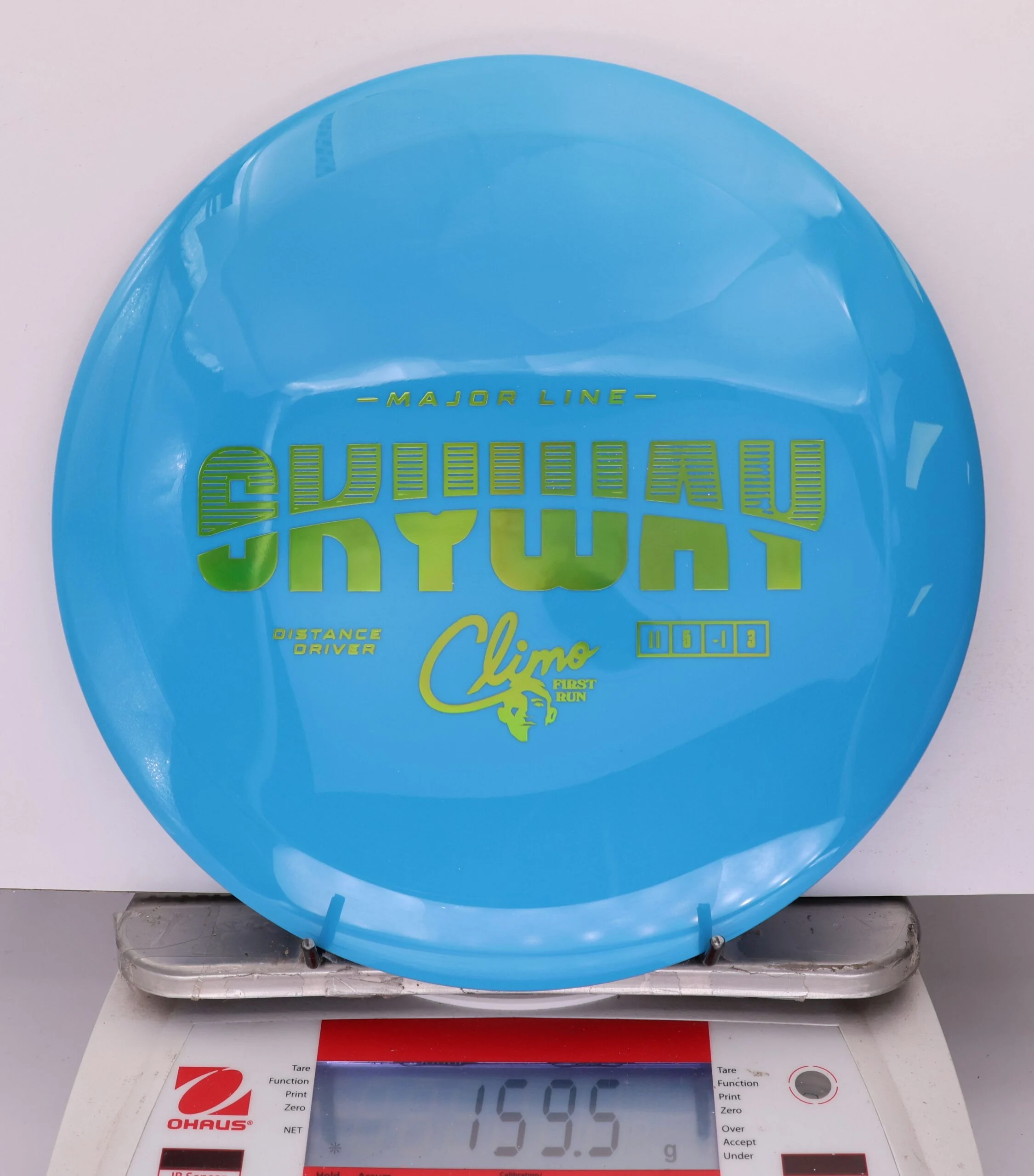 934086 X-Out Major Line Skyway, First Run - #16 Blue, 160
