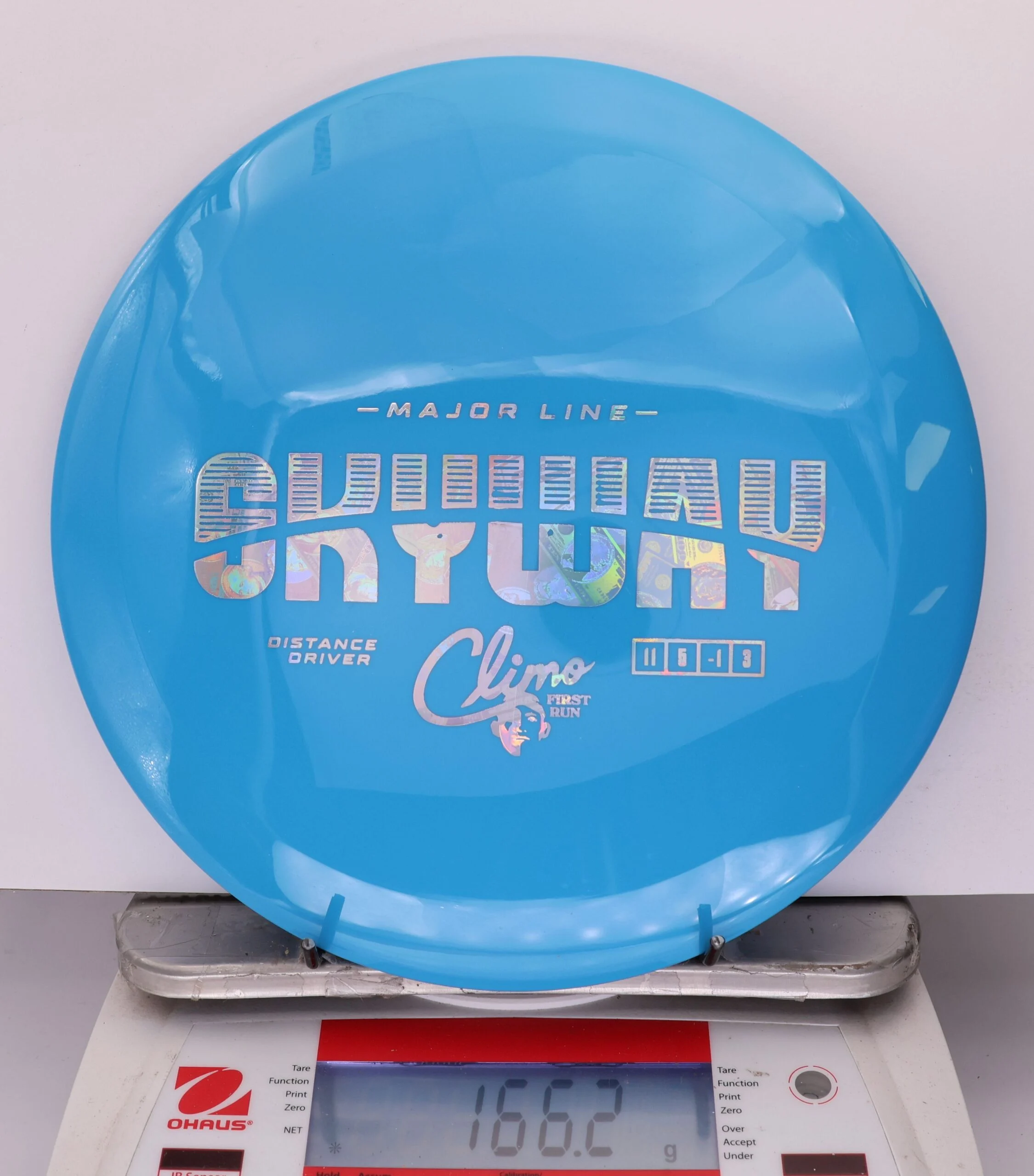 934118 X-Out Major Line Skyway, First Run - #22 Blue, 166