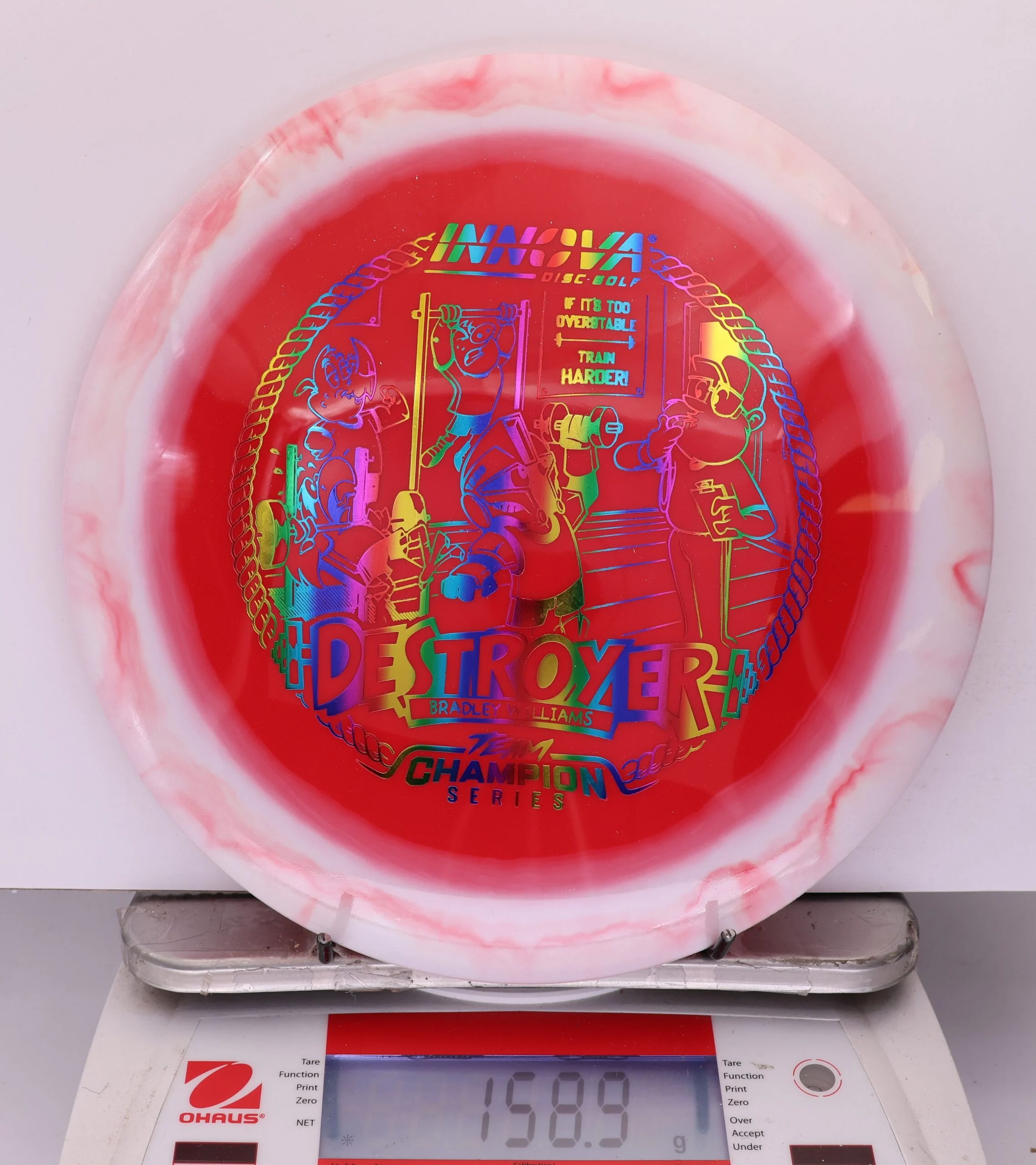 935052 Halo Star "Baby" Destroyer, Bradley Williams 2026 Tour Series - #32 White-Red, 159