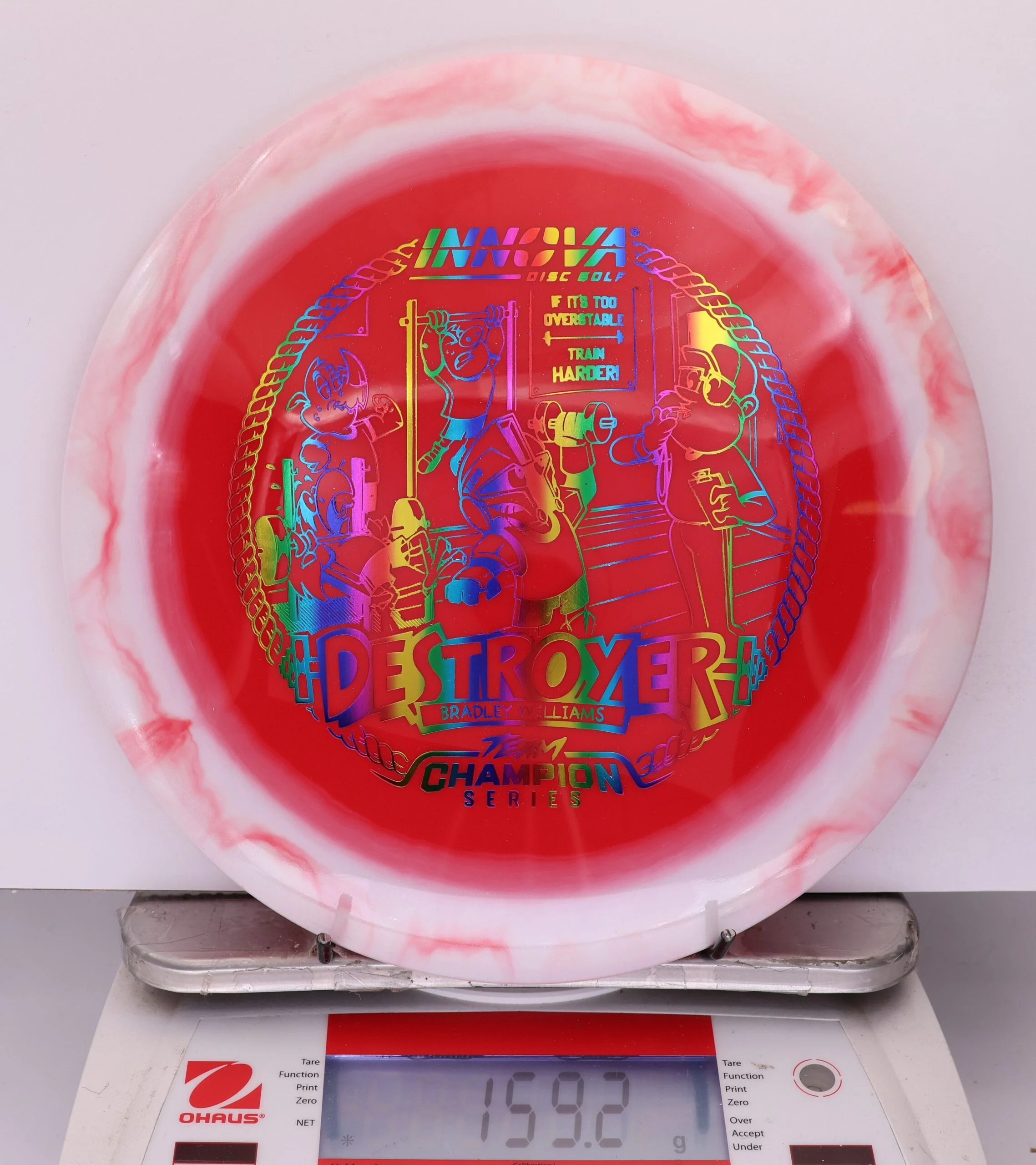 935053 Halo Star "Baby" Destroyer, Bradley Williams 2026 Tour Series - #33 White-Red, 159