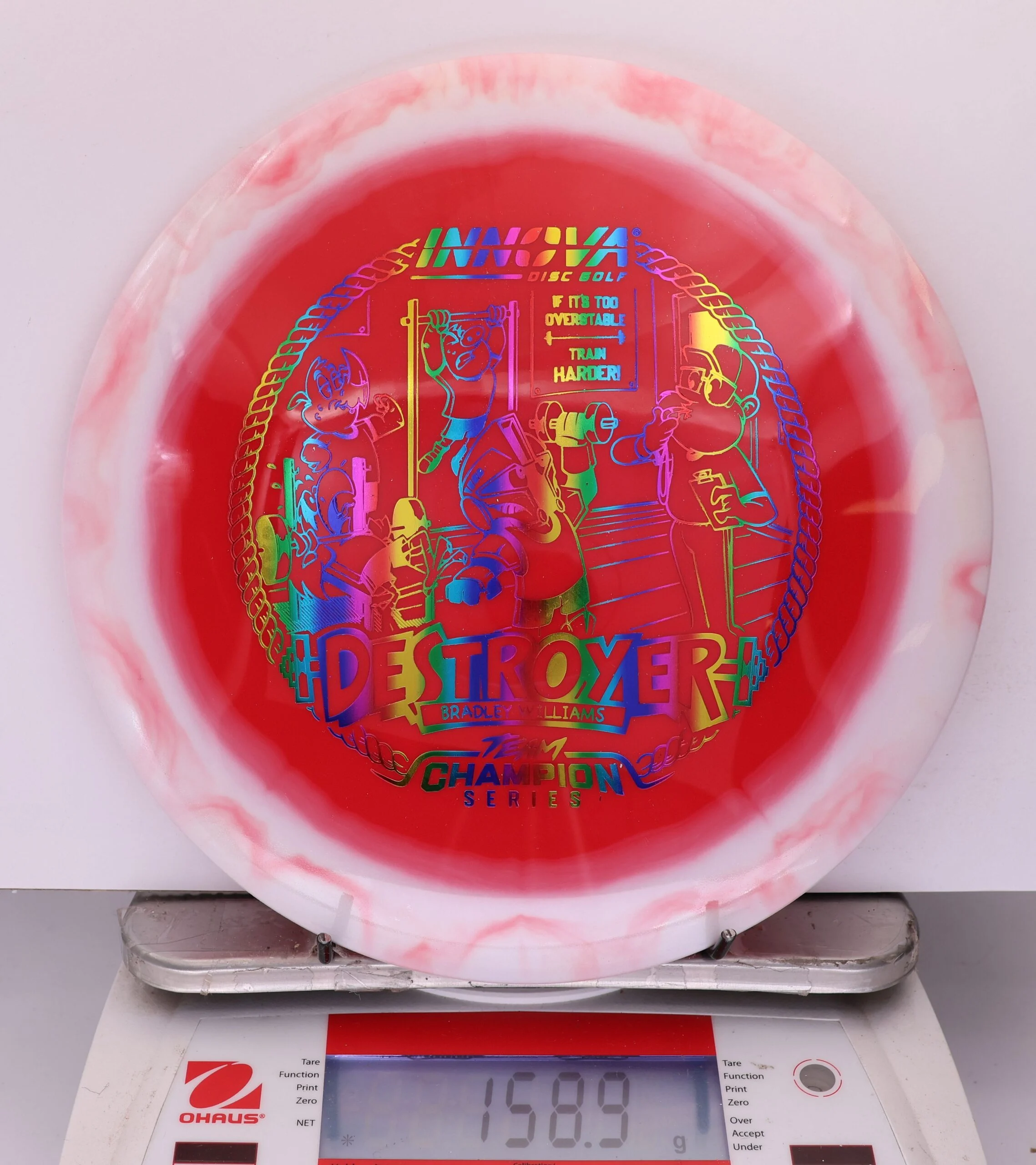 935054 Halo Star "Baby" Destroyer, Bradley Williams 2026 Tour Series - #34 White-Red, 159