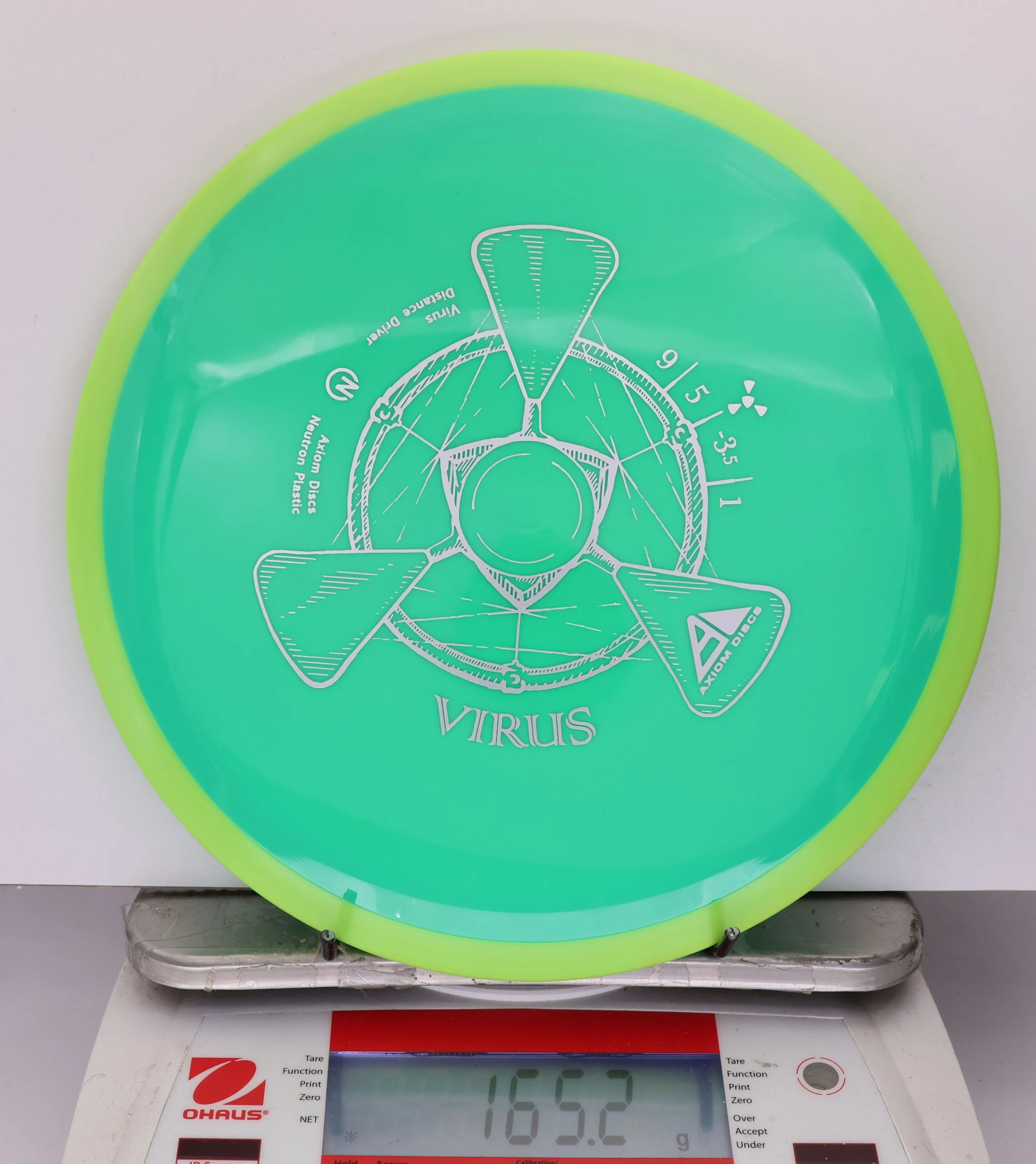 935542 Neutron Virus - #12 Yellow-Teal, 165