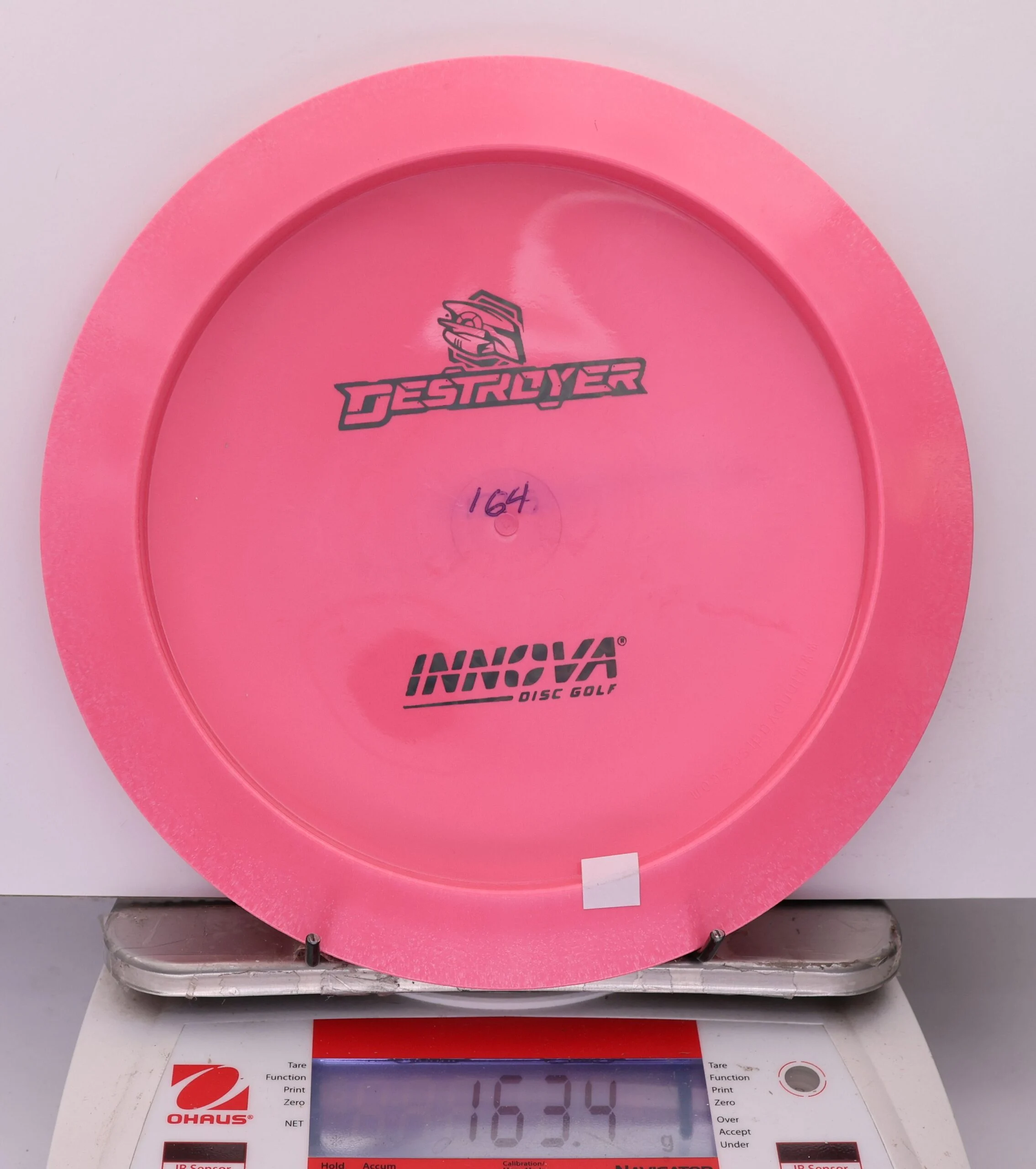 941155 Star Destroyer, Bottom Stamp - #896 Pink, 163