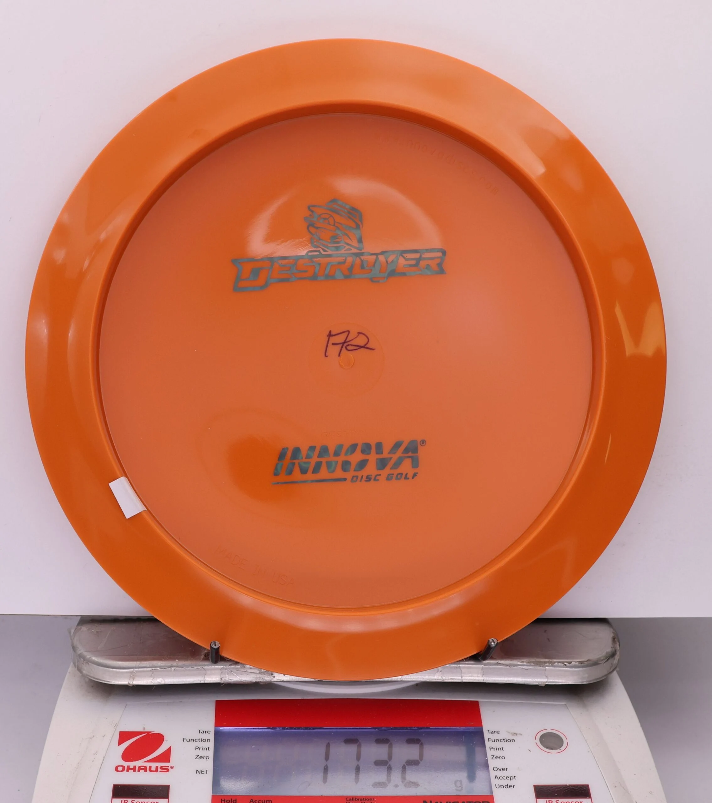 941168 Star Destroyer, Bottom Stamp - #902 Orange, 173