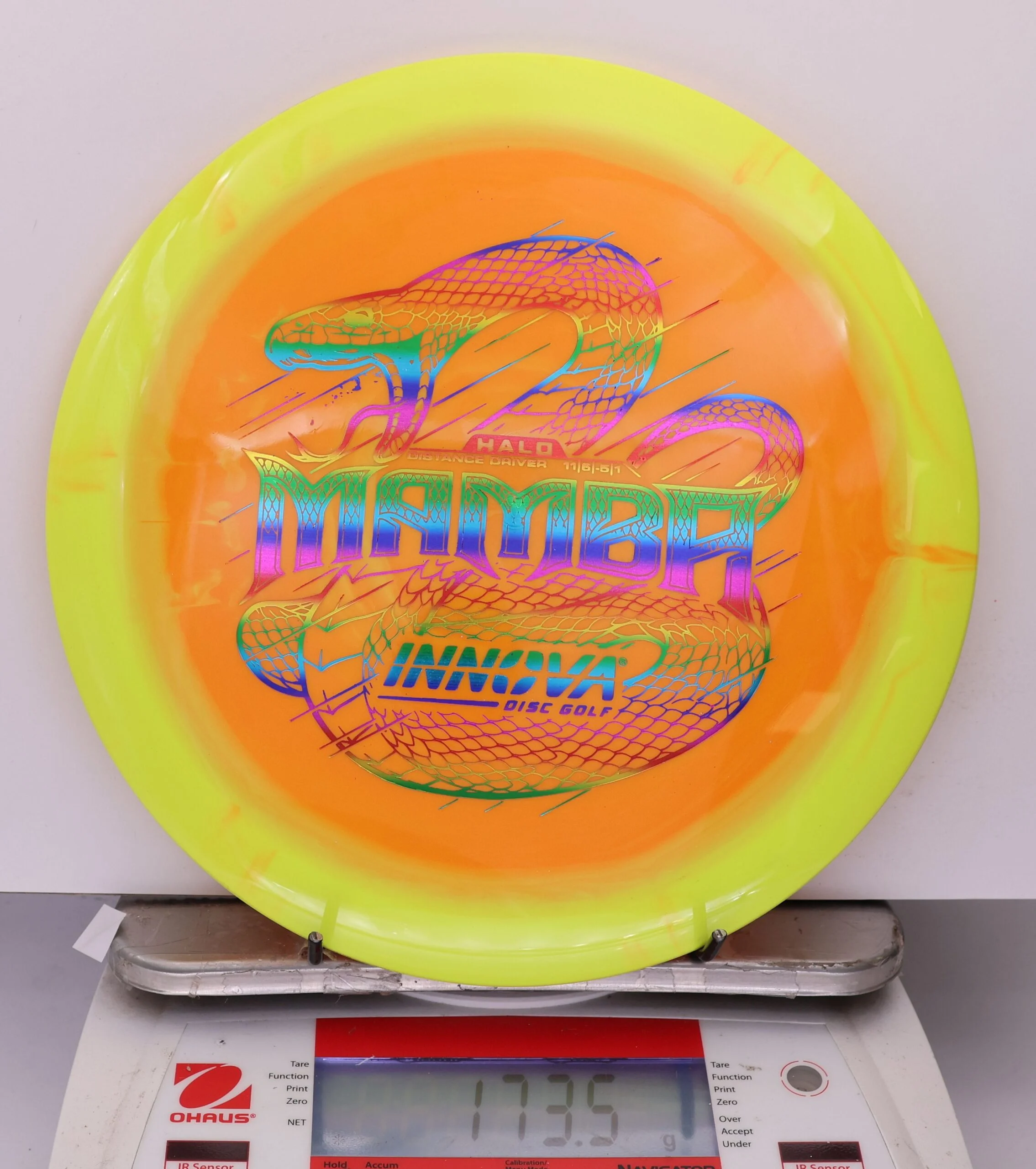 941800 Halo Star Mamba - #909 NYellow-Orange, 174