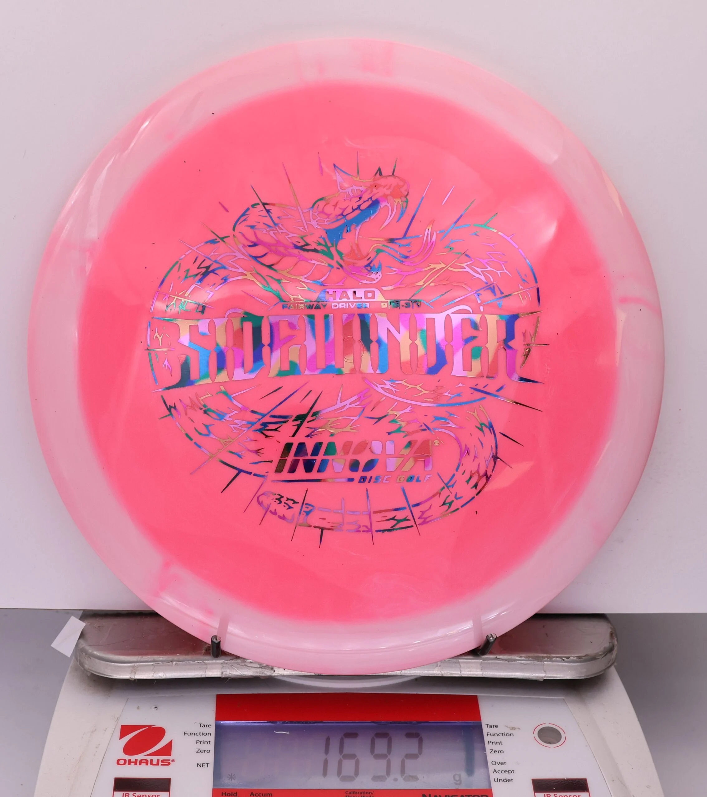 941979 Halo Star Sidewinder - #898 White-Pink, 169