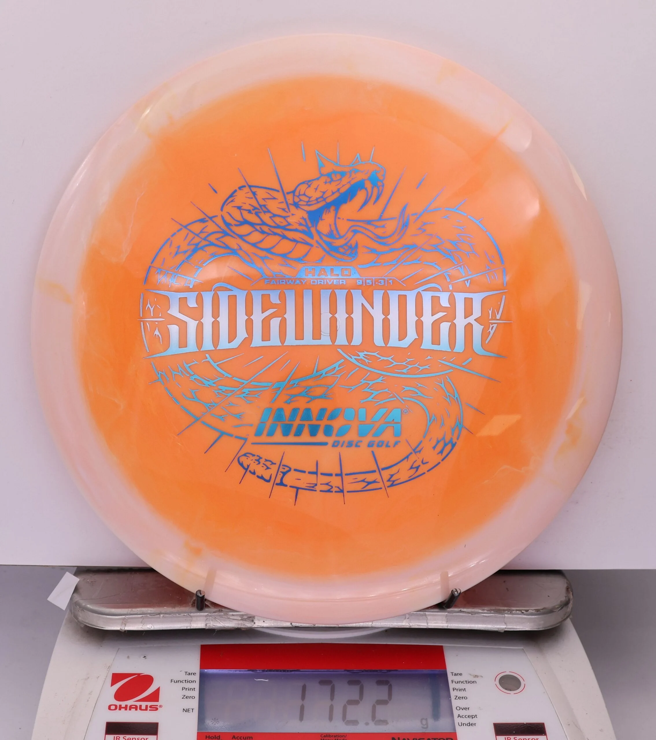 941980 Halo Star Sidewinder - #899 White-Orange, 172