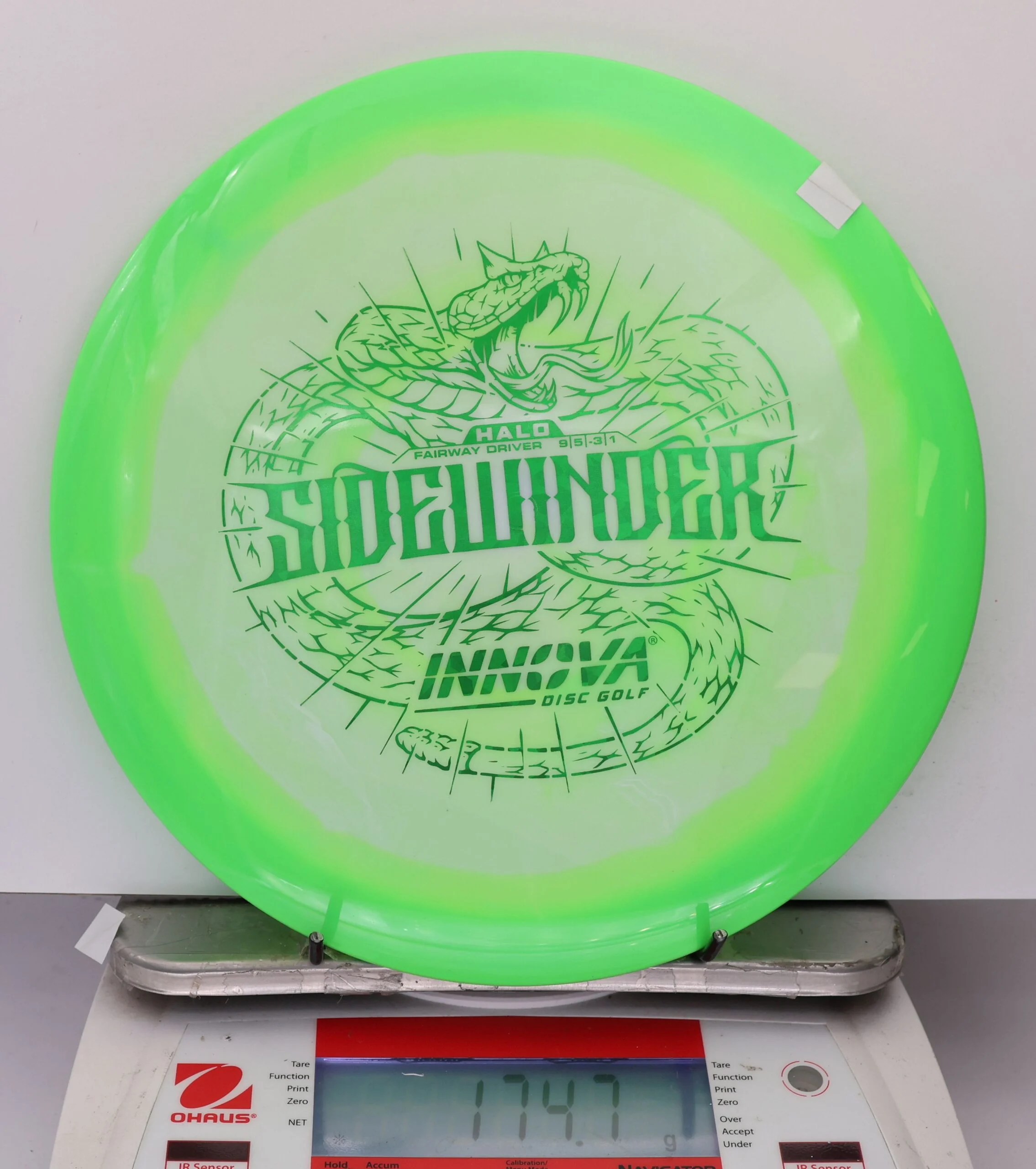 941996 Halo Star Sidewinder - #905 Green-White, 175
