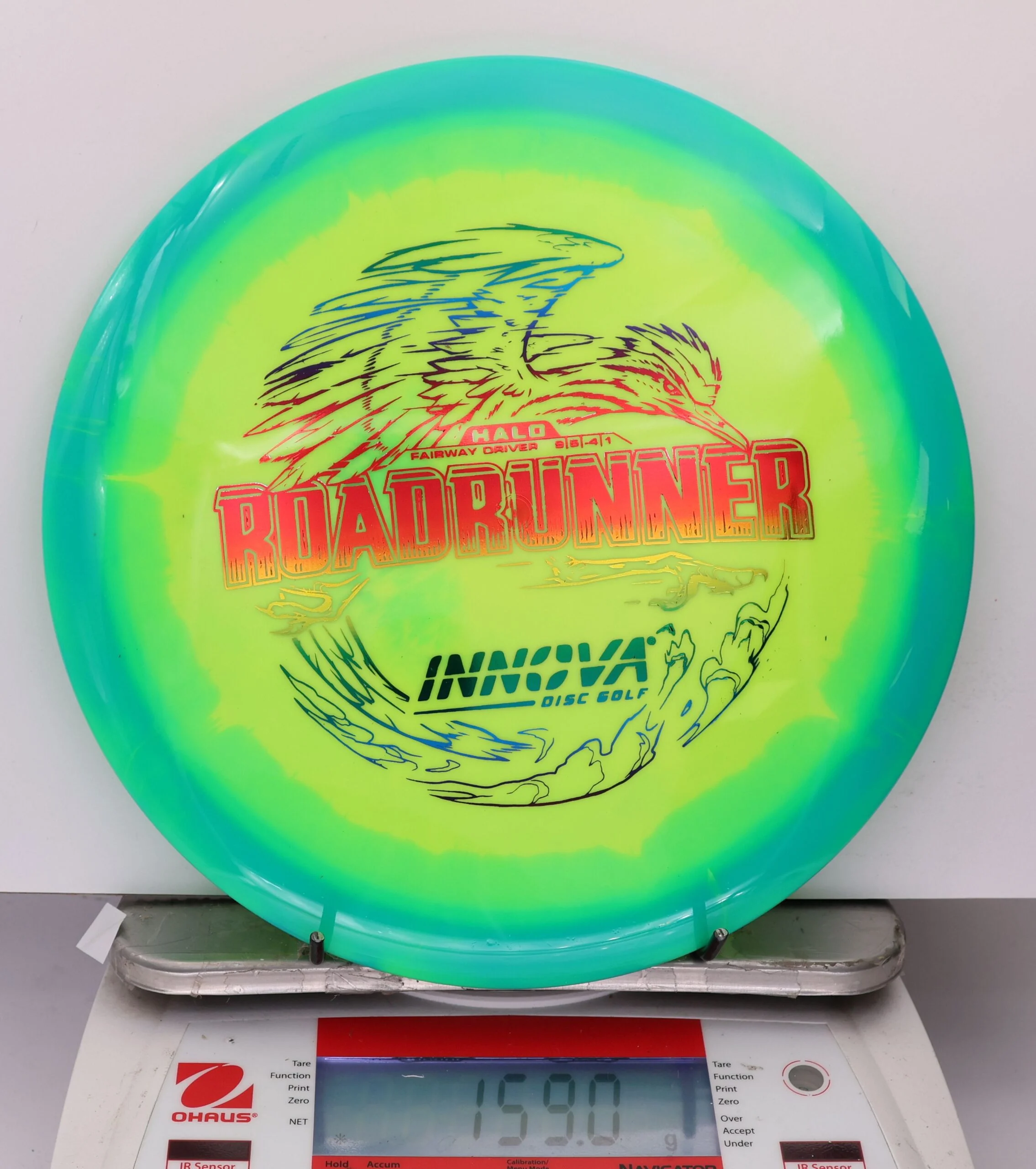942125 Halo Star Roadrunner - #891 Teal-Yellow, 159