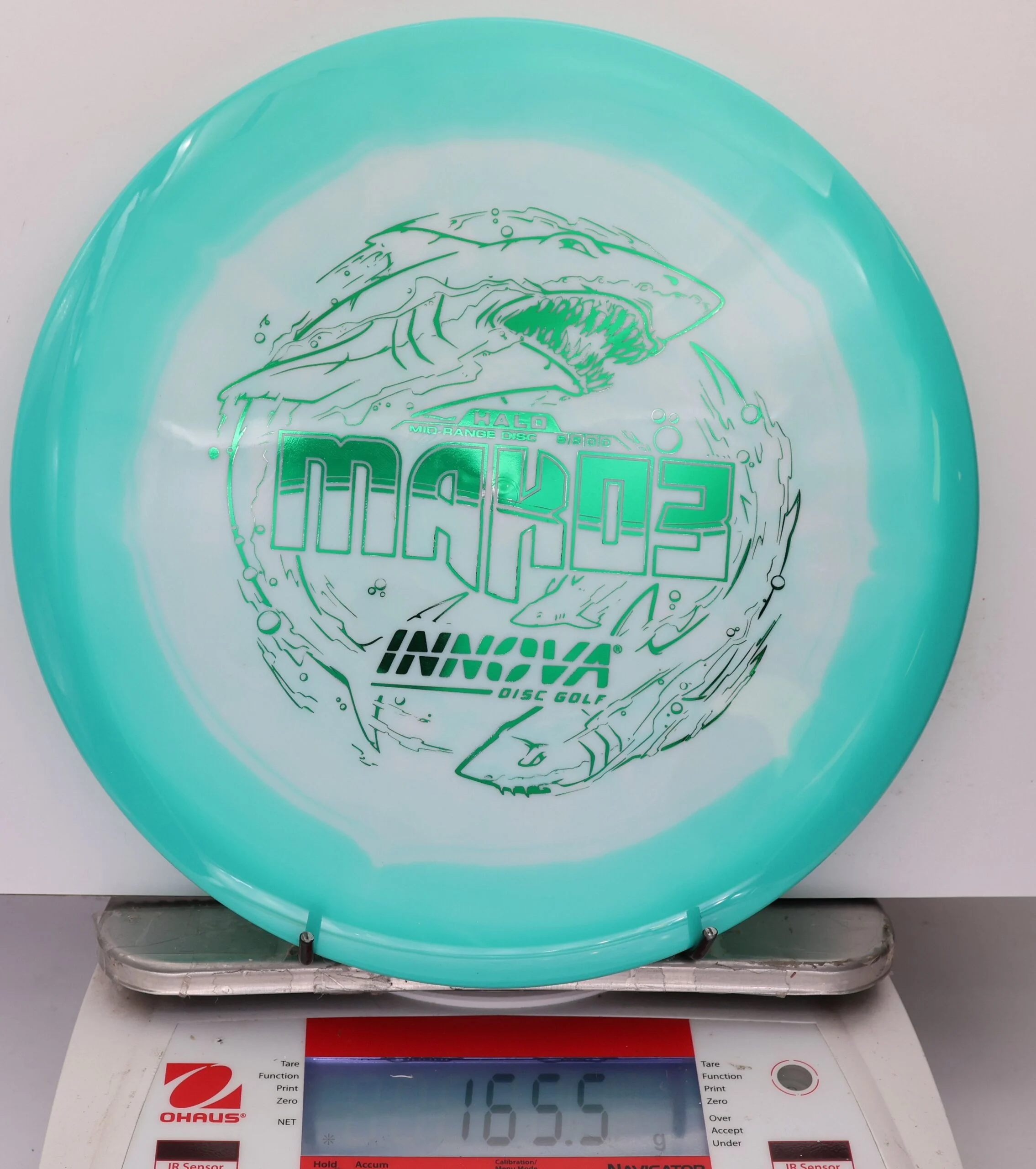 942203 Halo Star Mako3 - #891 Aqua-White, 166