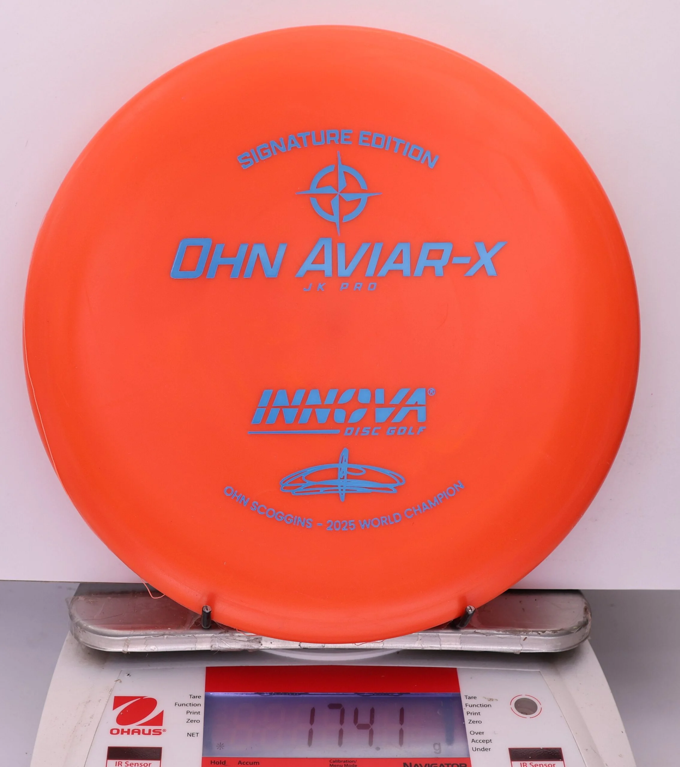 943135 JK Pro Aviar-X, Ohn Scoggins 2025 FPO World Champion - #891 Orange, 174