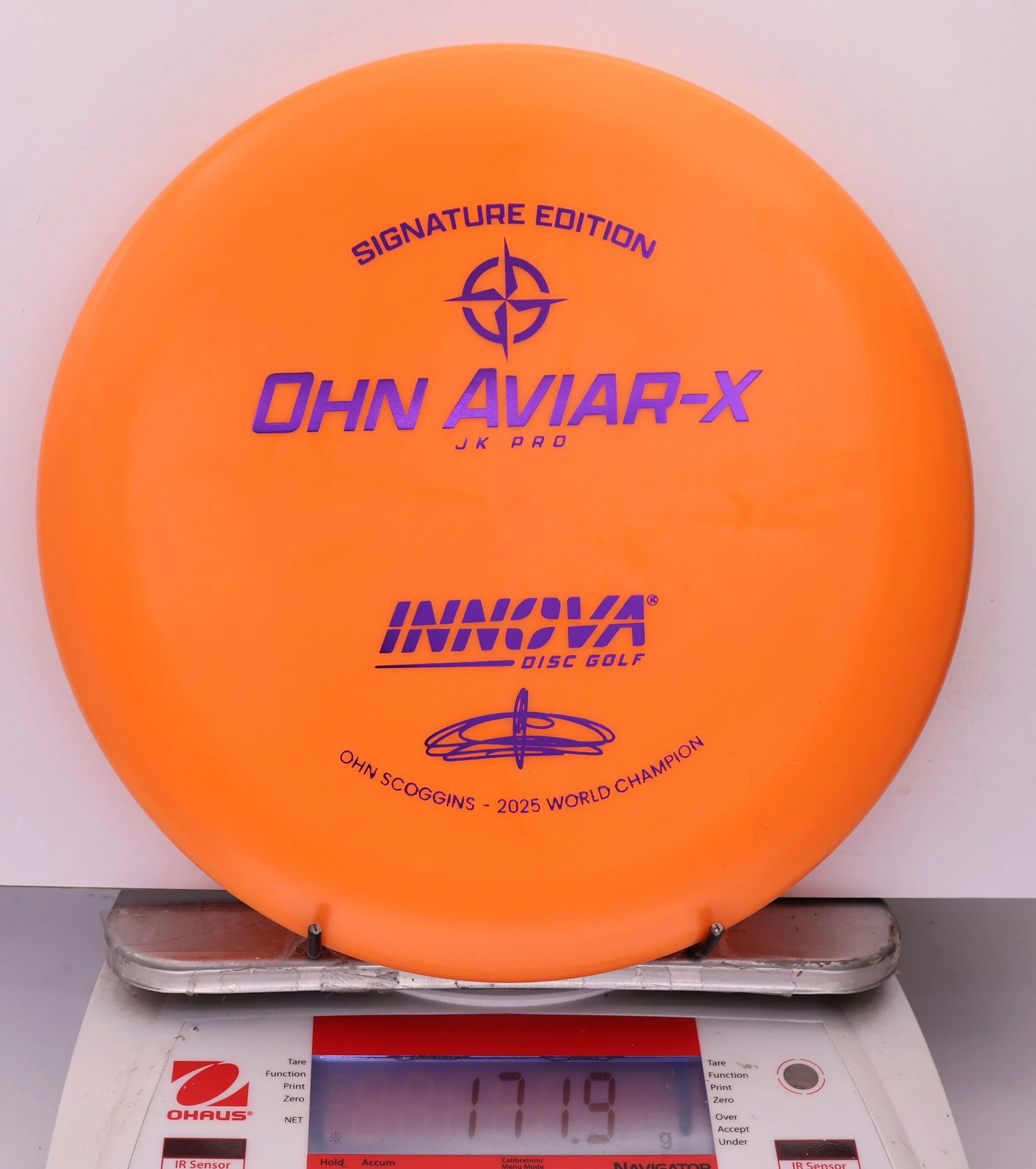943136 JK Pro Aviar-X, Ohn Scoggins 2025 FPO World Champion - #892 Orange, 172
