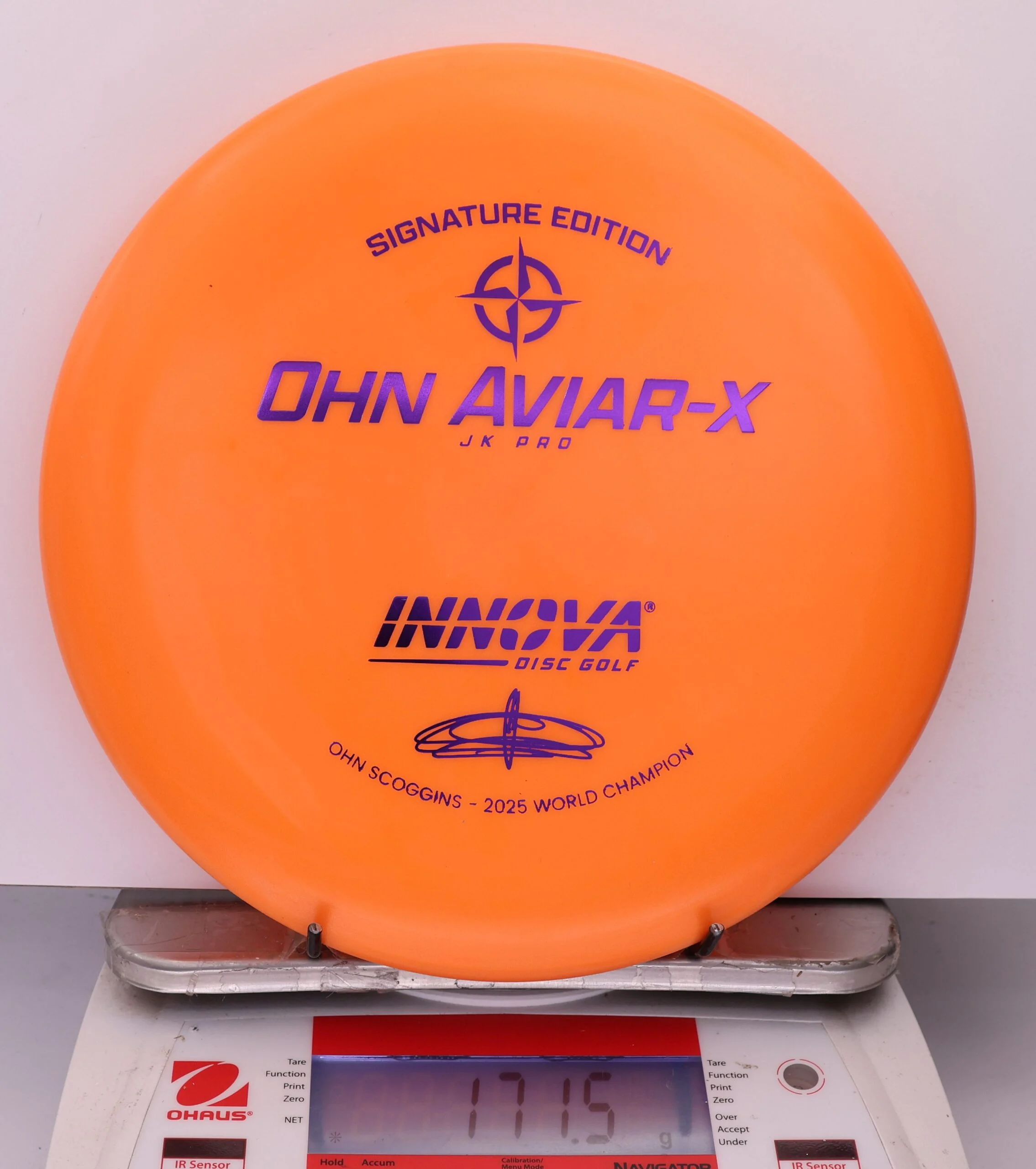 943137 JK Pro Aviar-X, Ohn Scoggins 2025 FPO World Champion - #893 Orange, 172