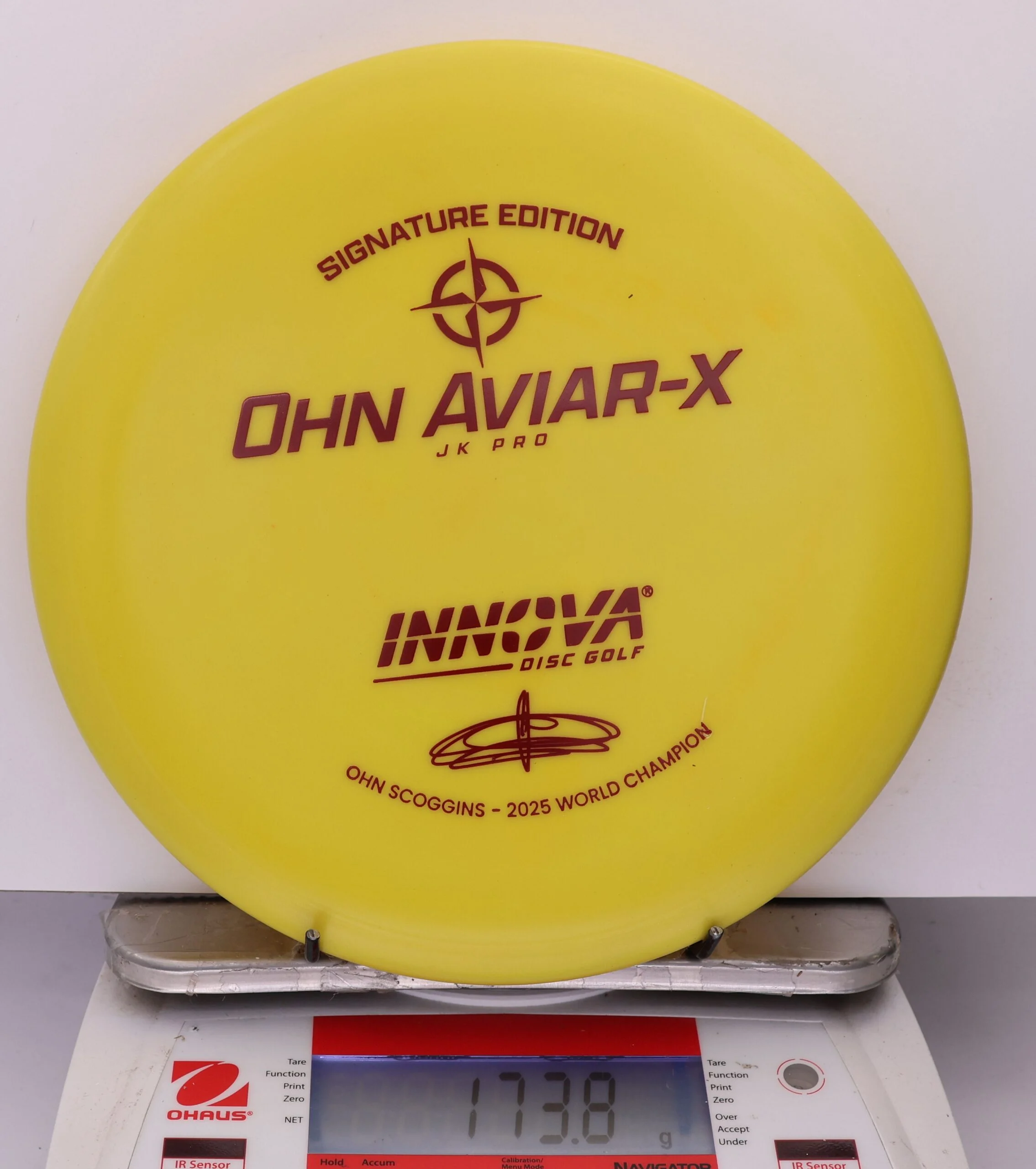 943147 JK Pro Aviar-X, Ohn Scoggins 2025 FPO World Champion - #900 Yellow, 174