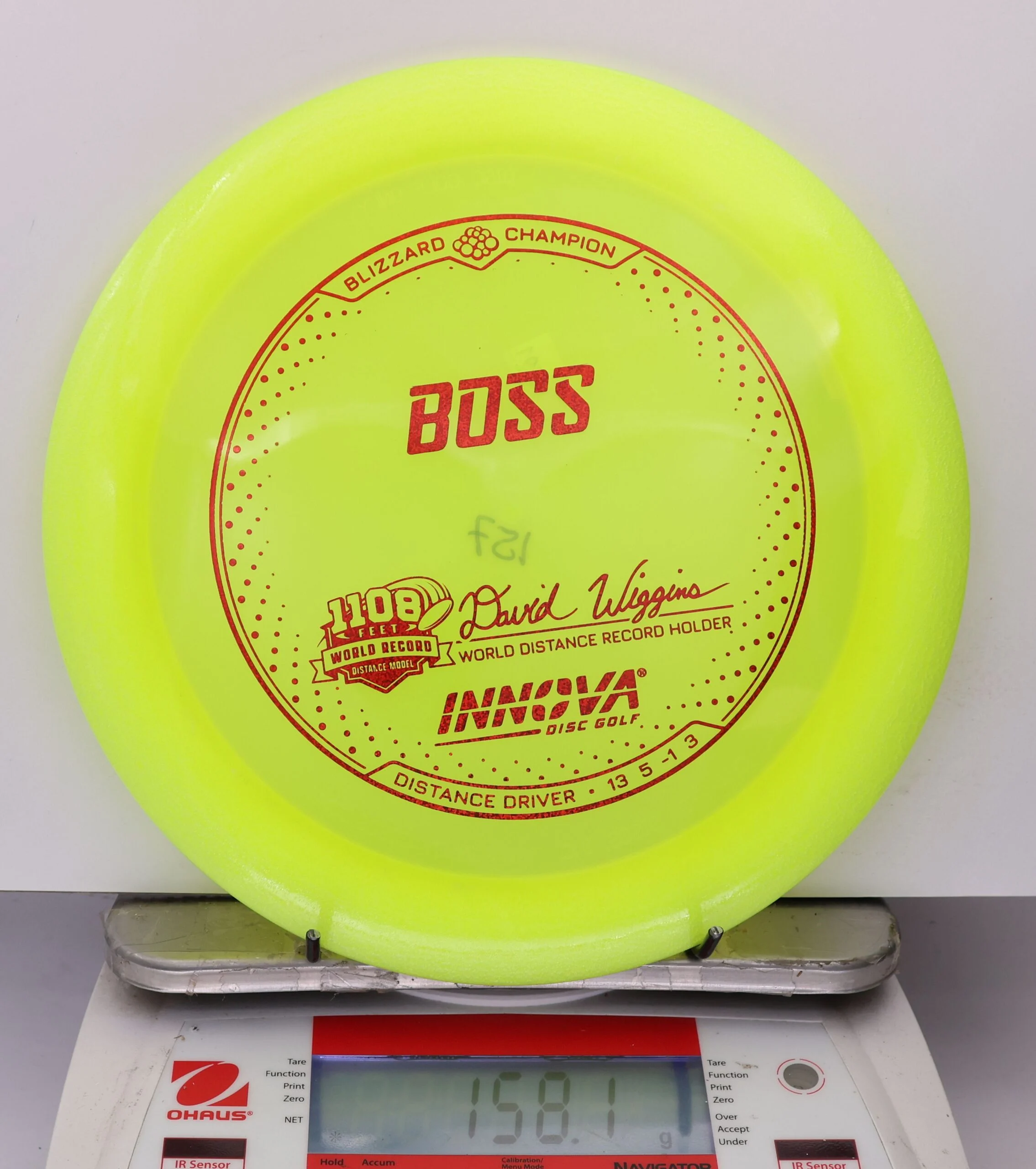 943163 Blizzard Boss, Wiggins 1108 - #891 NYellow, 158