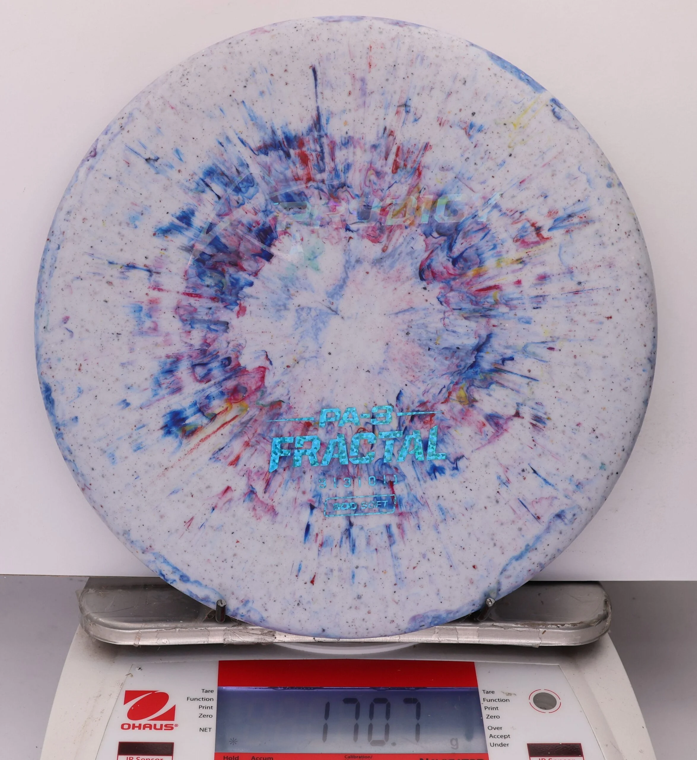 943429 Prodigy PA3, Fractal 300 Soft - #632 GrayBlueRed, 171