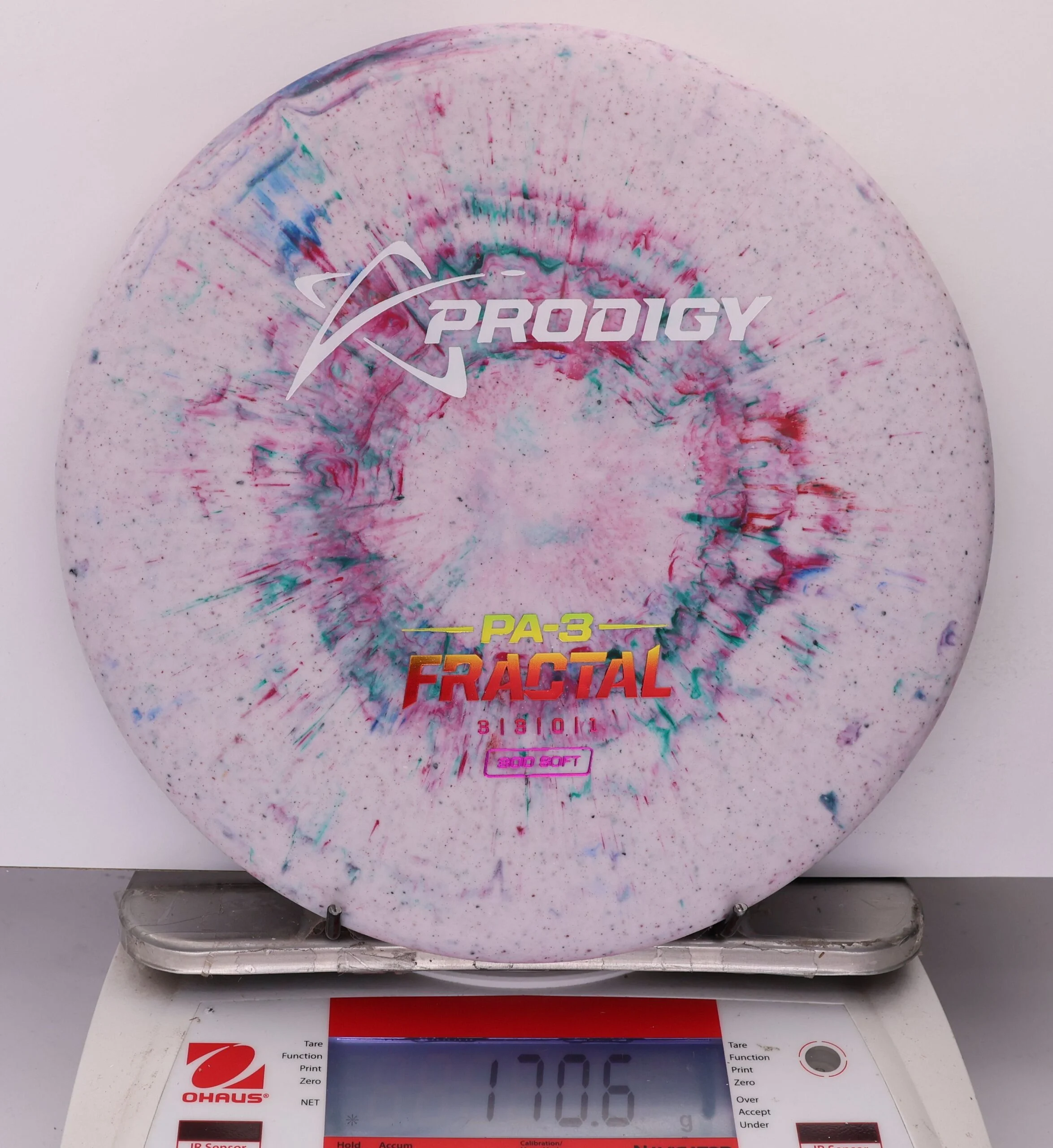 943452 Prodigy PA3, Fractal 300 Soft - #635 GrayRed, 171
