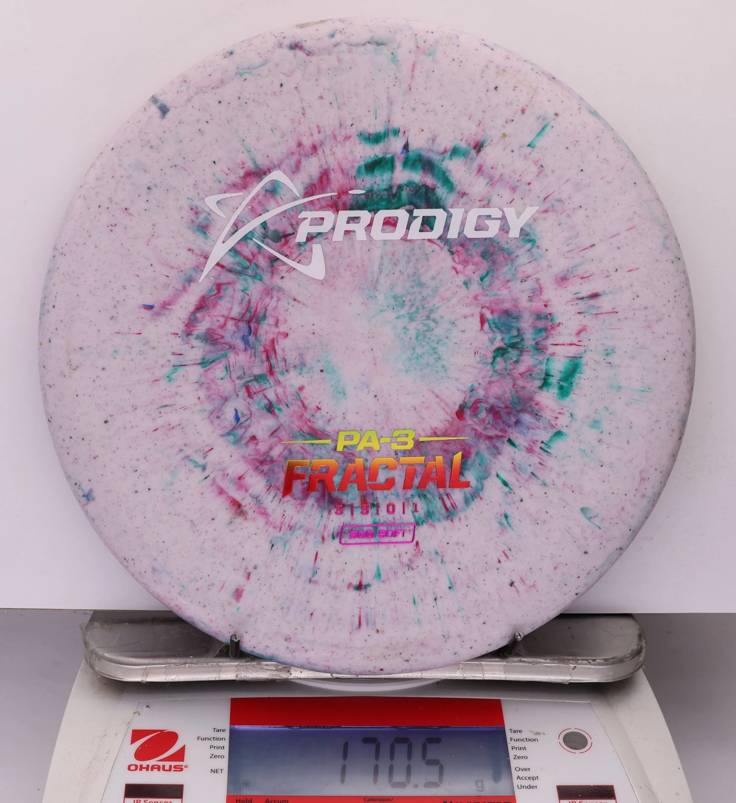 943453 Prodigy PA3, Fractal 300 Soft - #636 GrayRedGreen, 171
