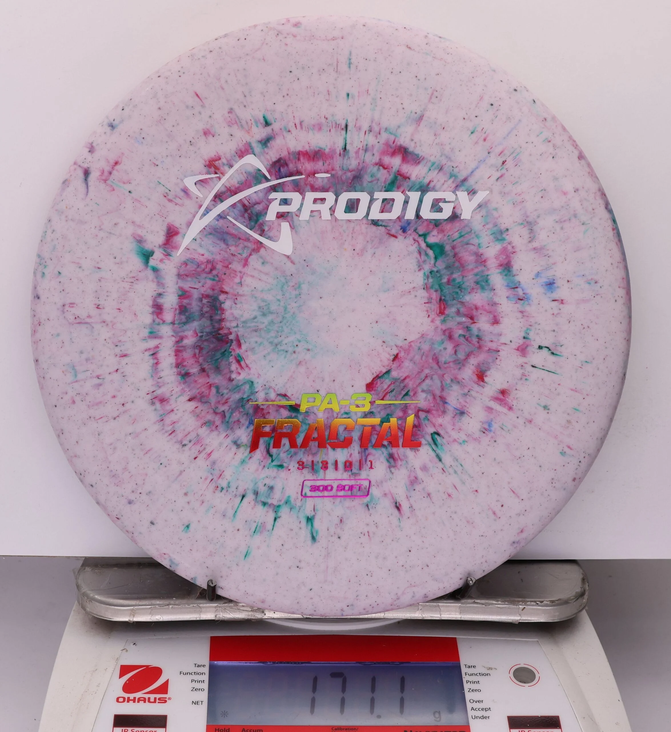 943454 Prodigy PA3, Fractal 300 Soft - #637 GrayRedGreen, 171
