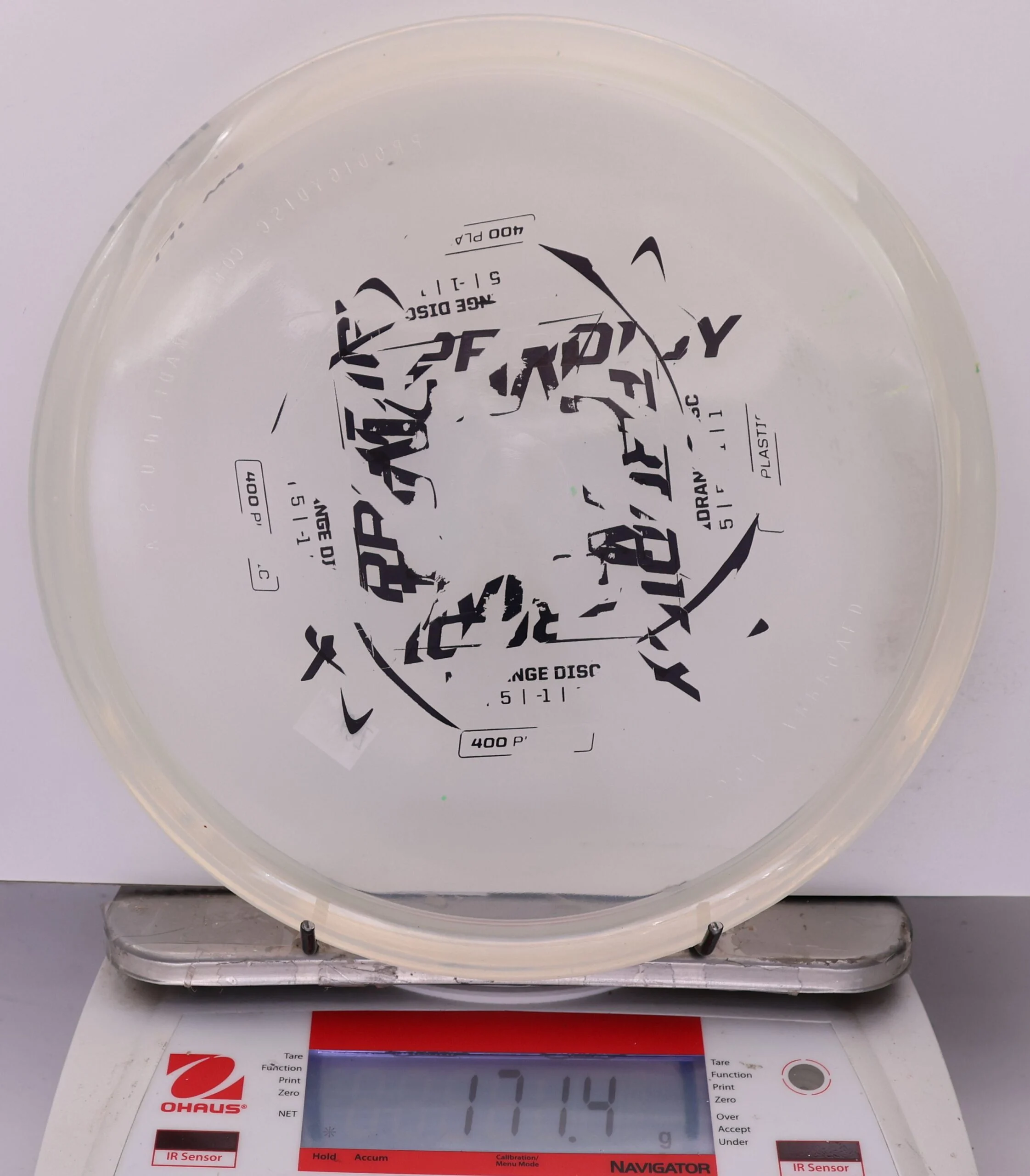 943888 X-Out Prodigy M4, 400 - #638 Clear, 171