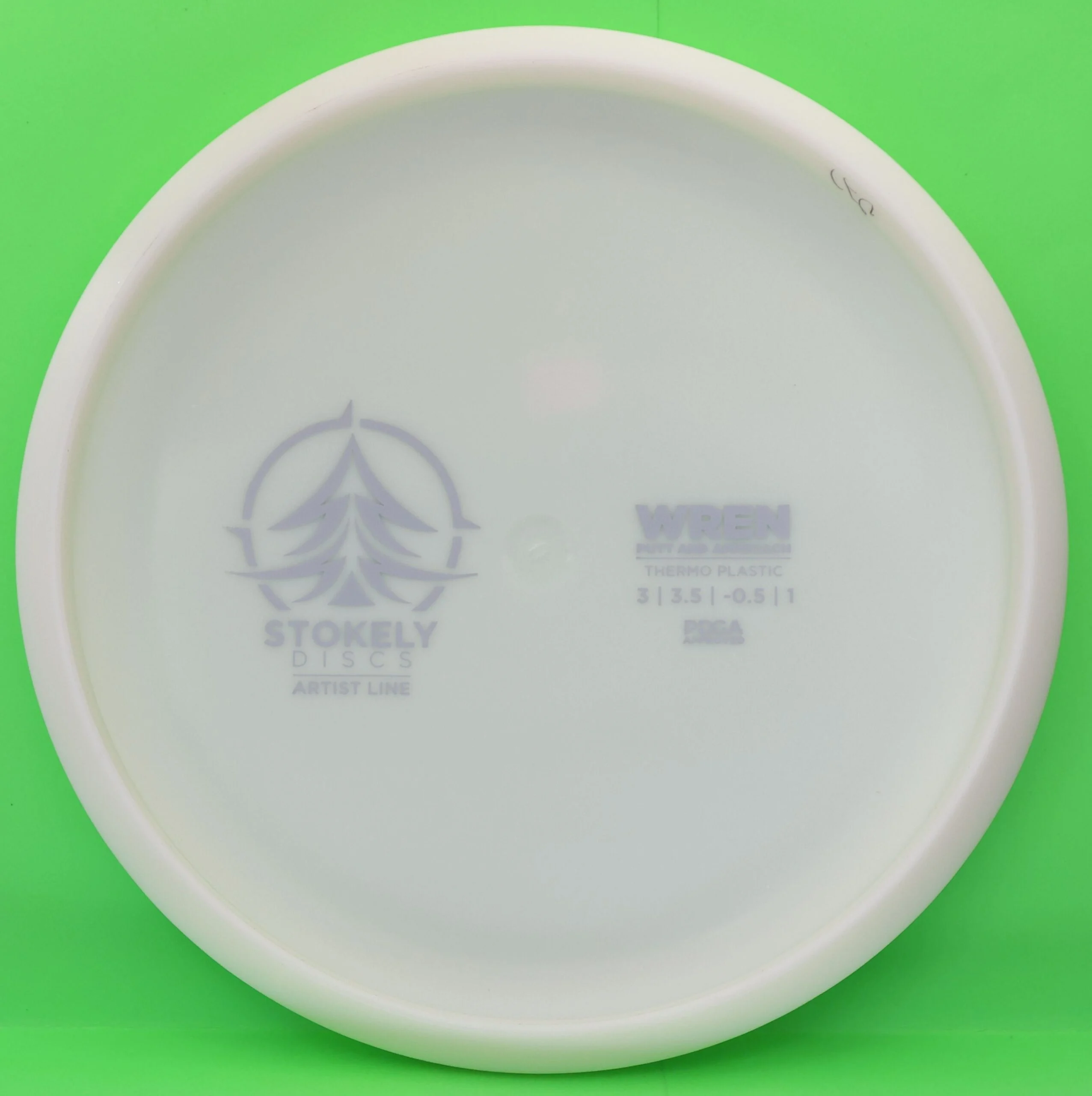Thermo Wren, Artist Line Bottom Stamp
