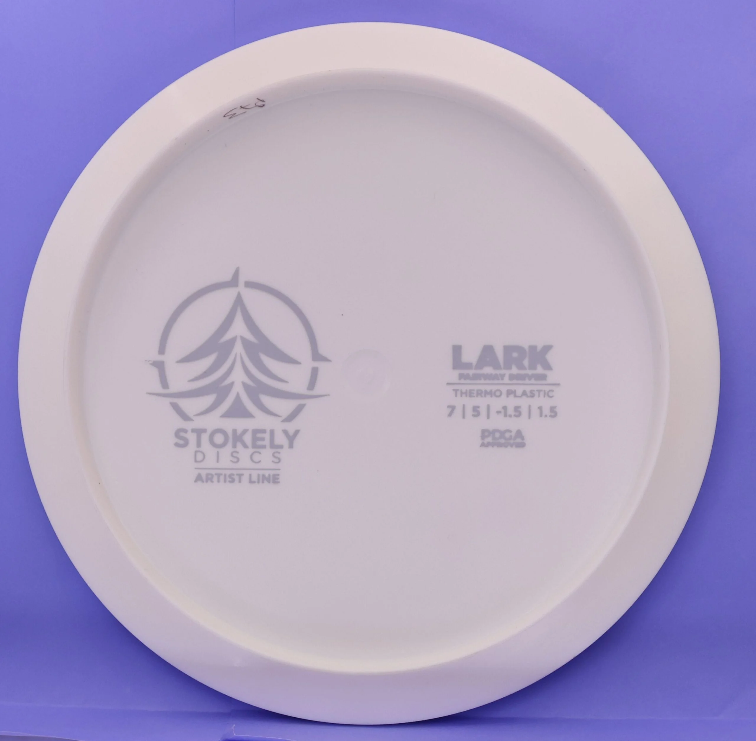 Thermo Lark, Artist Line Bottom Stamp