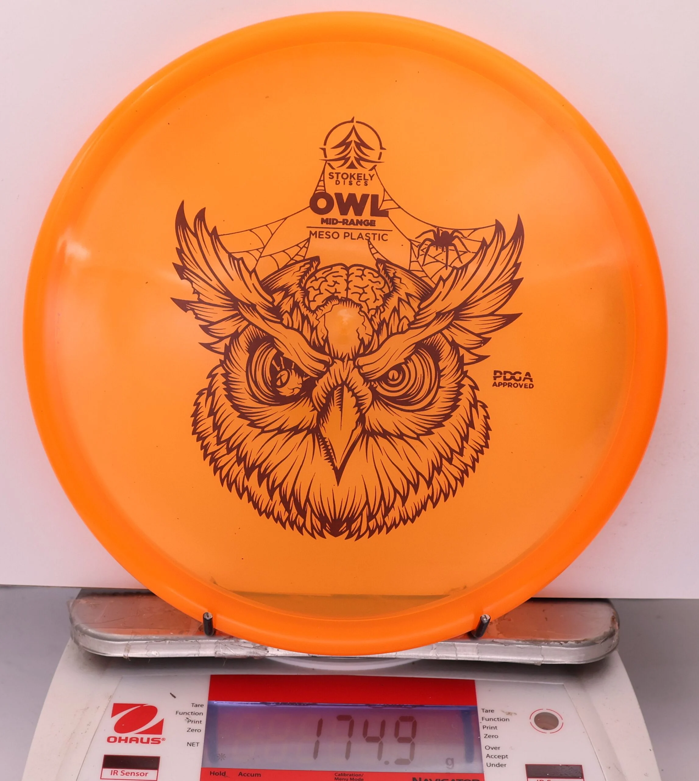 944144 Meso Owl, Owloween - #301 Orange, 175