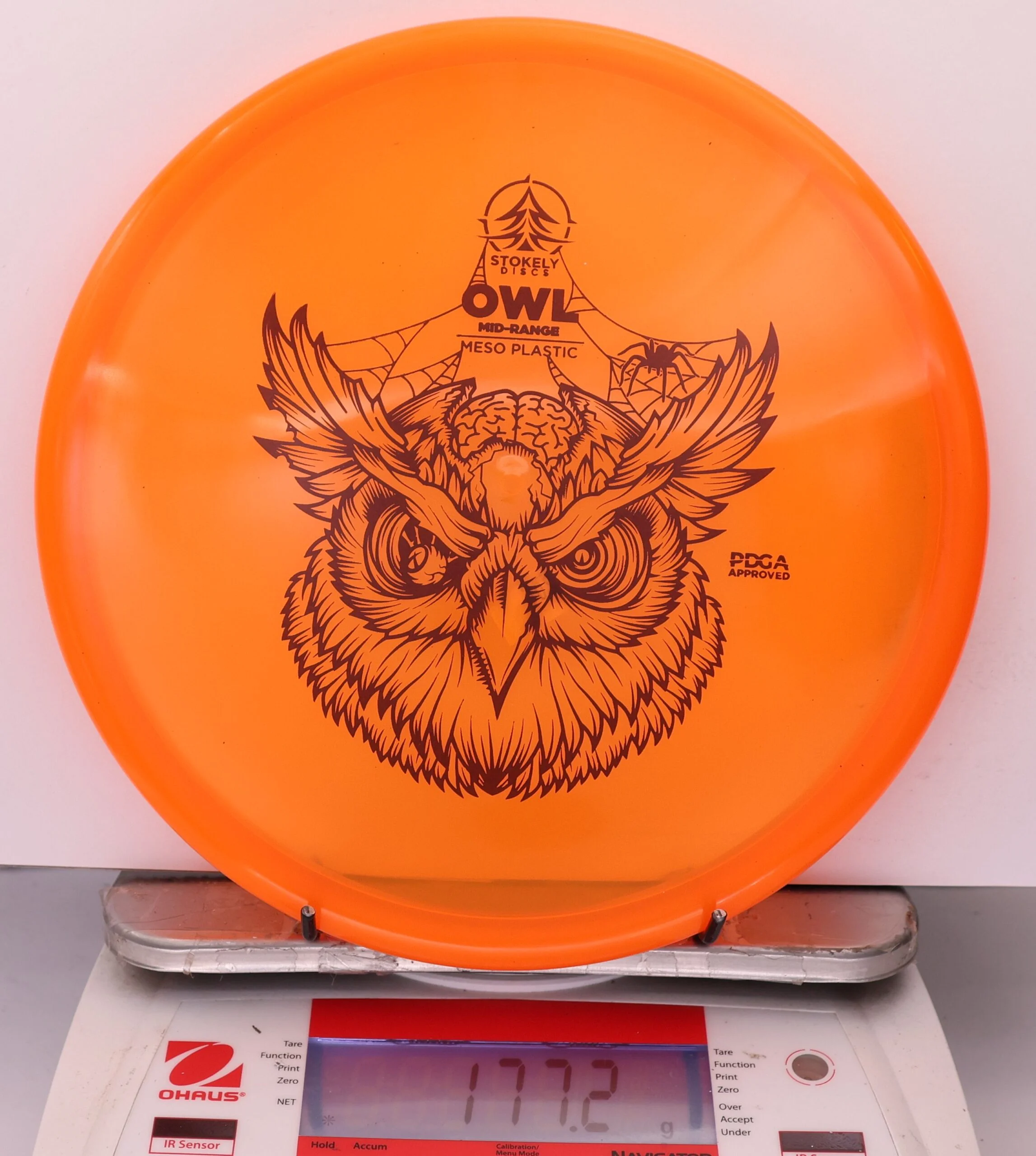 944145 Meso Owl, Owloween - #302 Orange, 177