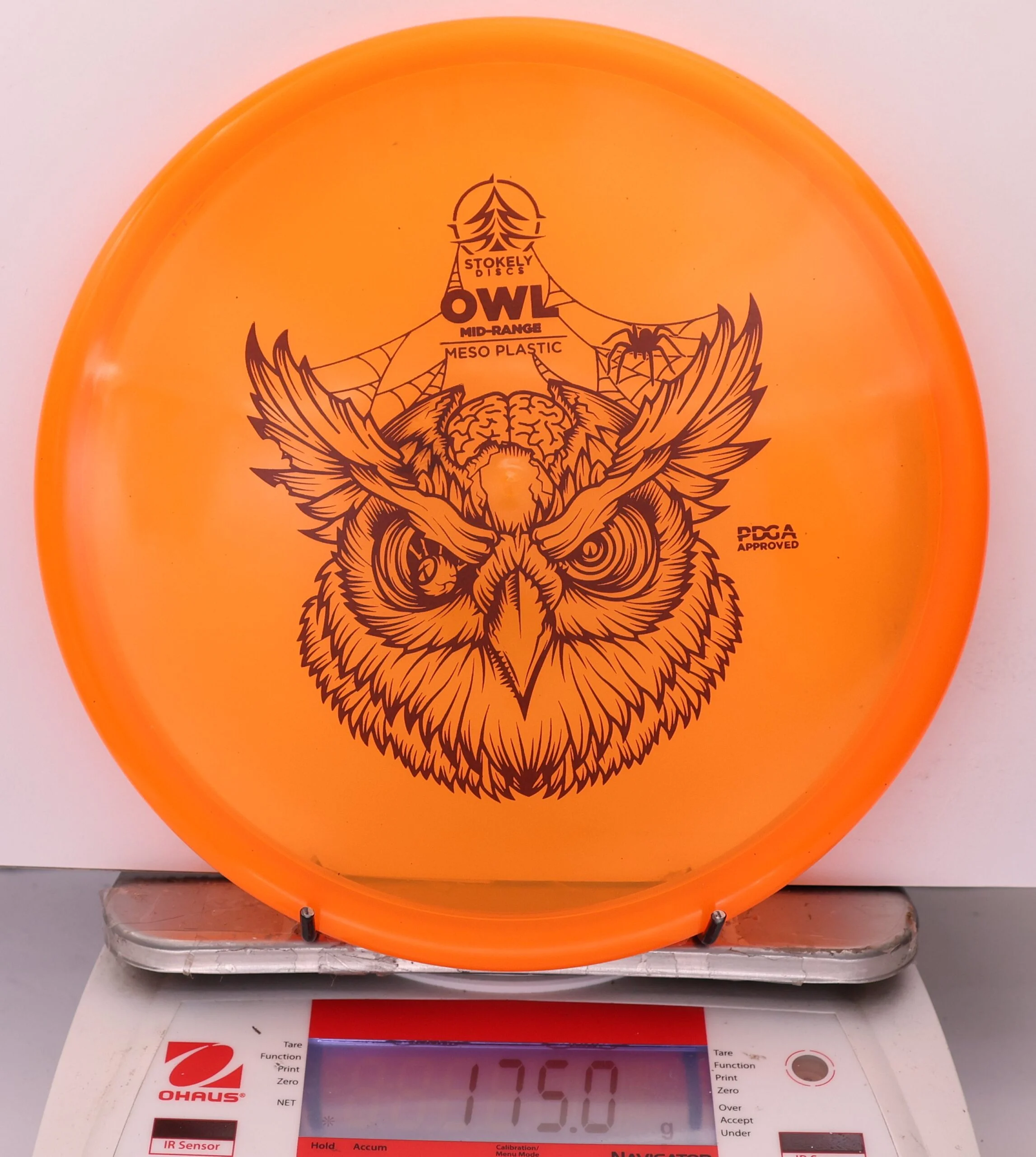 944154 Meso Owl, Owloween - #304 Orange, 175