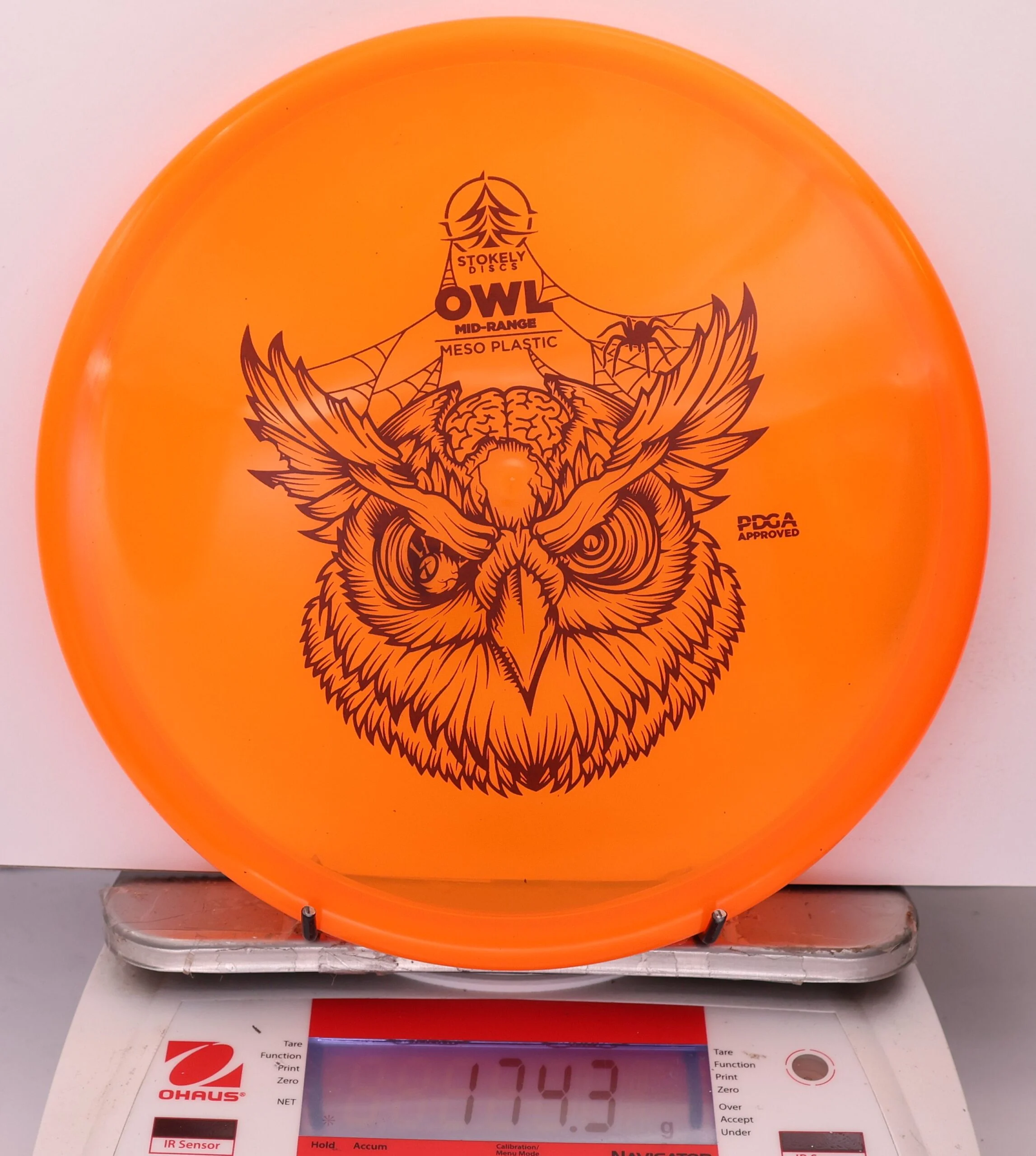 944157 Meso Owl, Owloween - #307 Orange, 174
