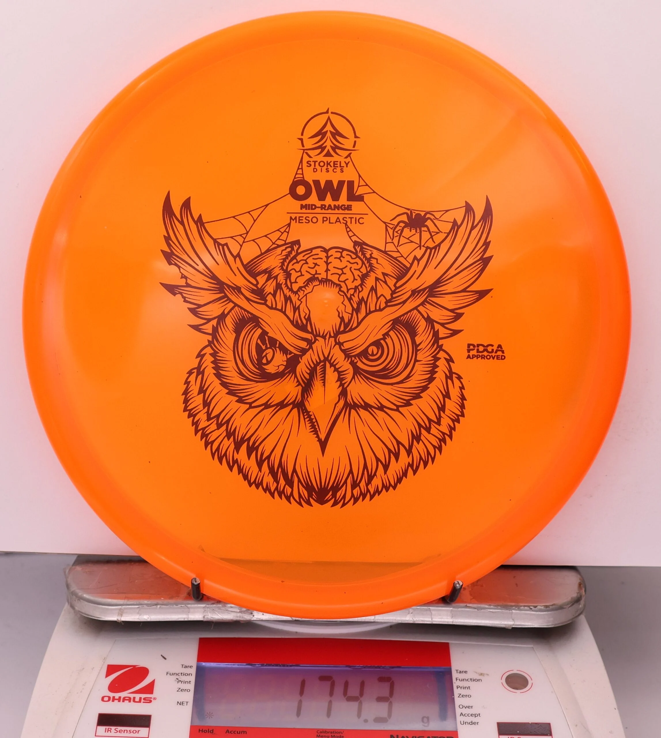 944158 Meso Owl, Owloween - #308 Orange, 174