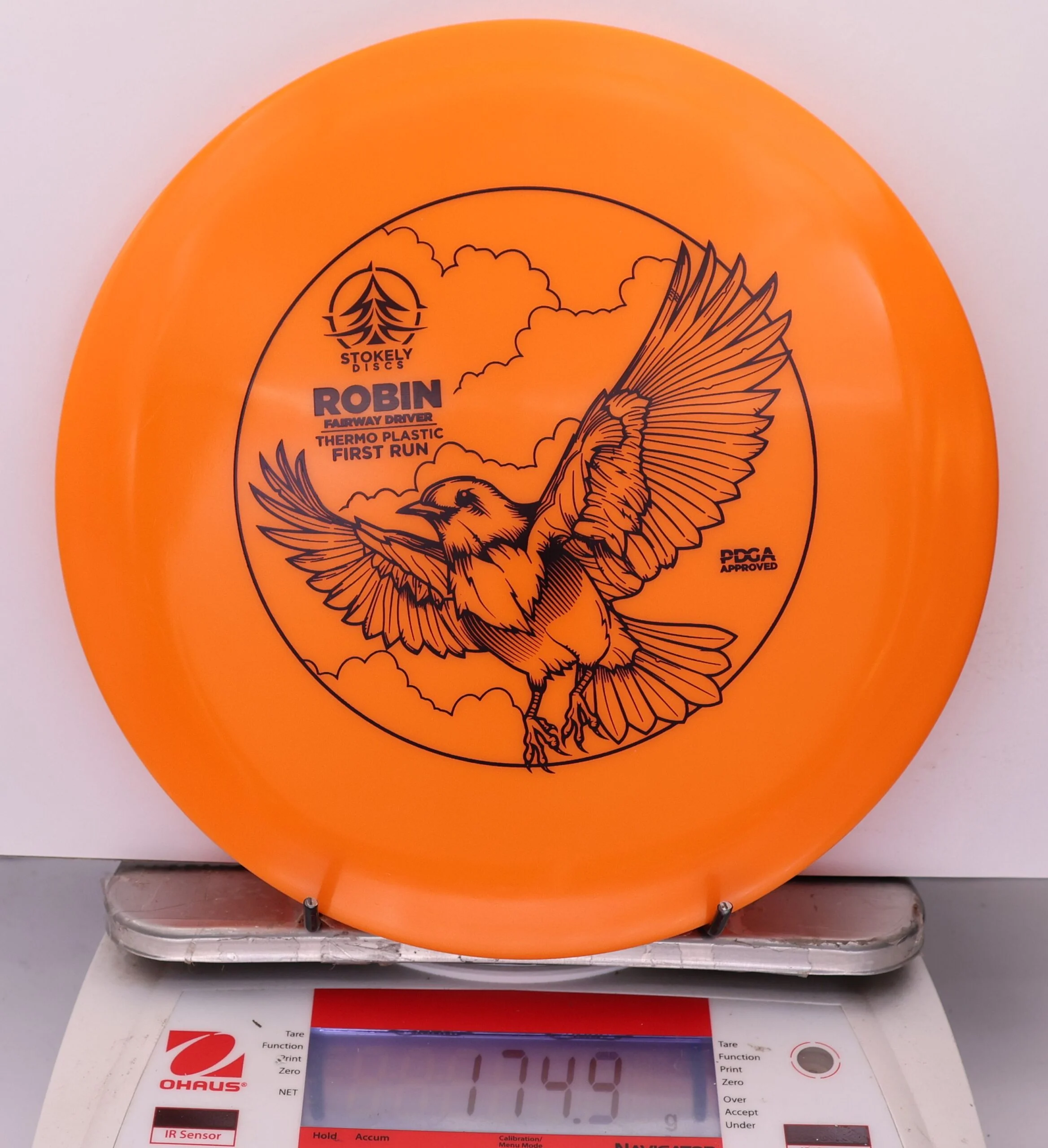 944404 Thermo Robin, First Run - #301 Orange, 175