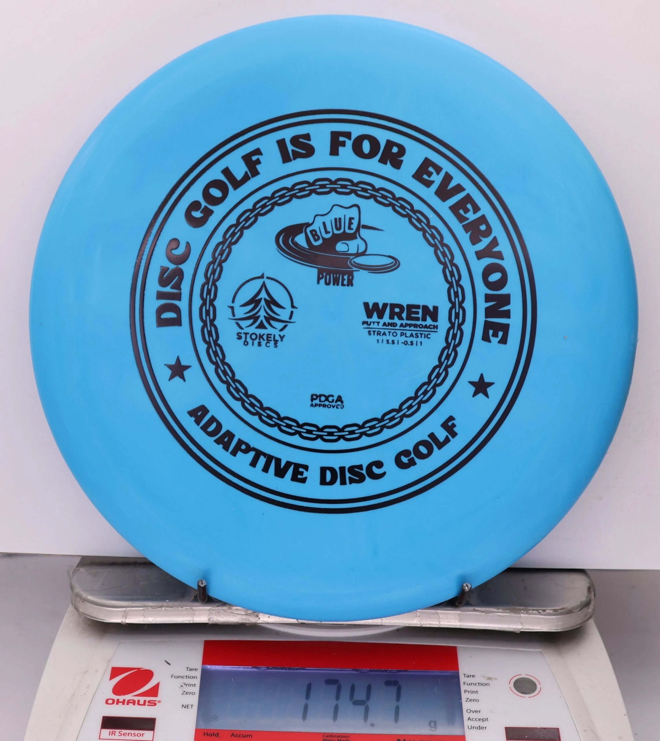 944428 Strato Wren, 2025 Adaptive Disc Golf - #300 Blue, 175
