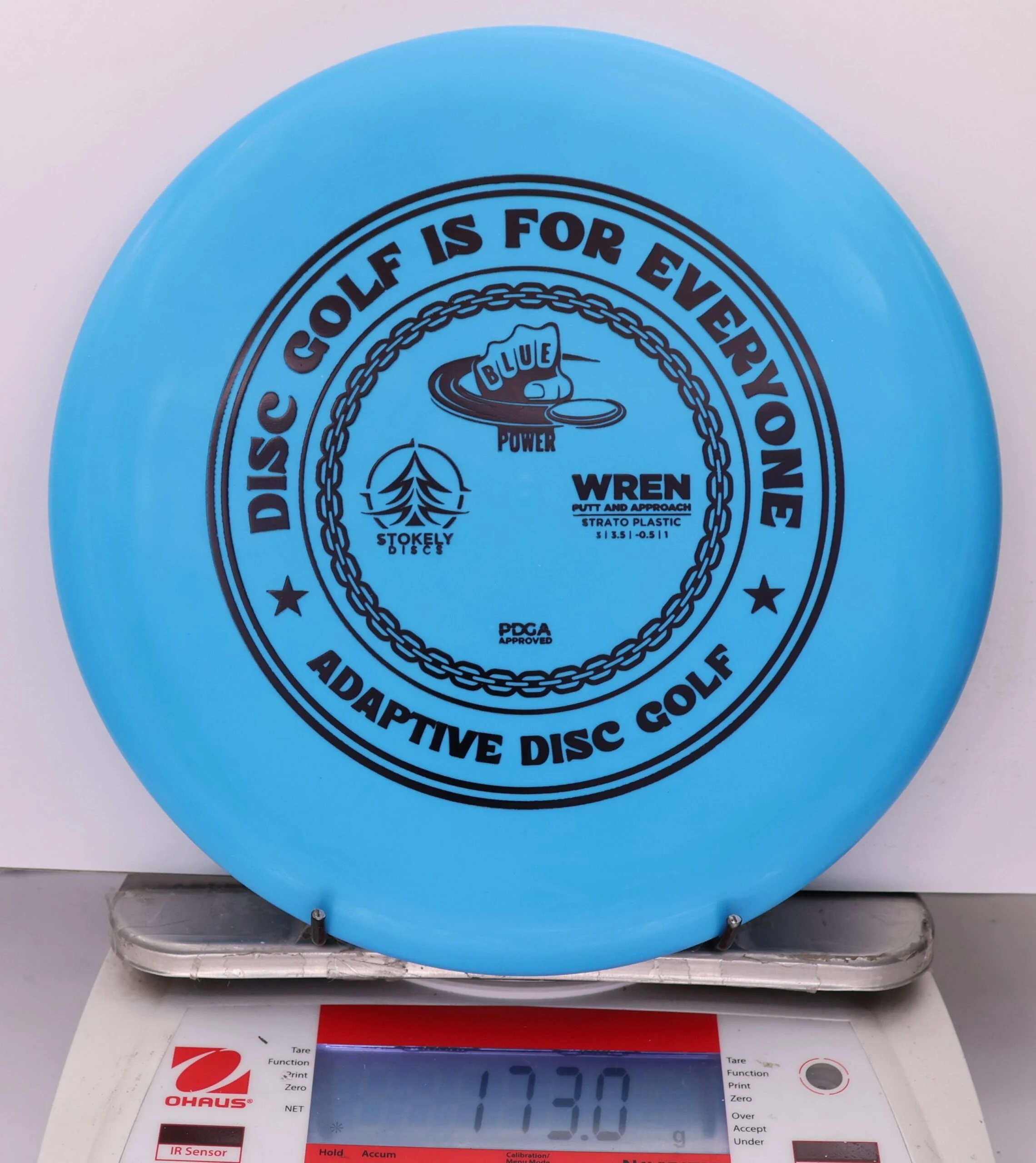 944429 Strato Wren, 2025 Adaptive Disc Golf - #301 Blue, 173