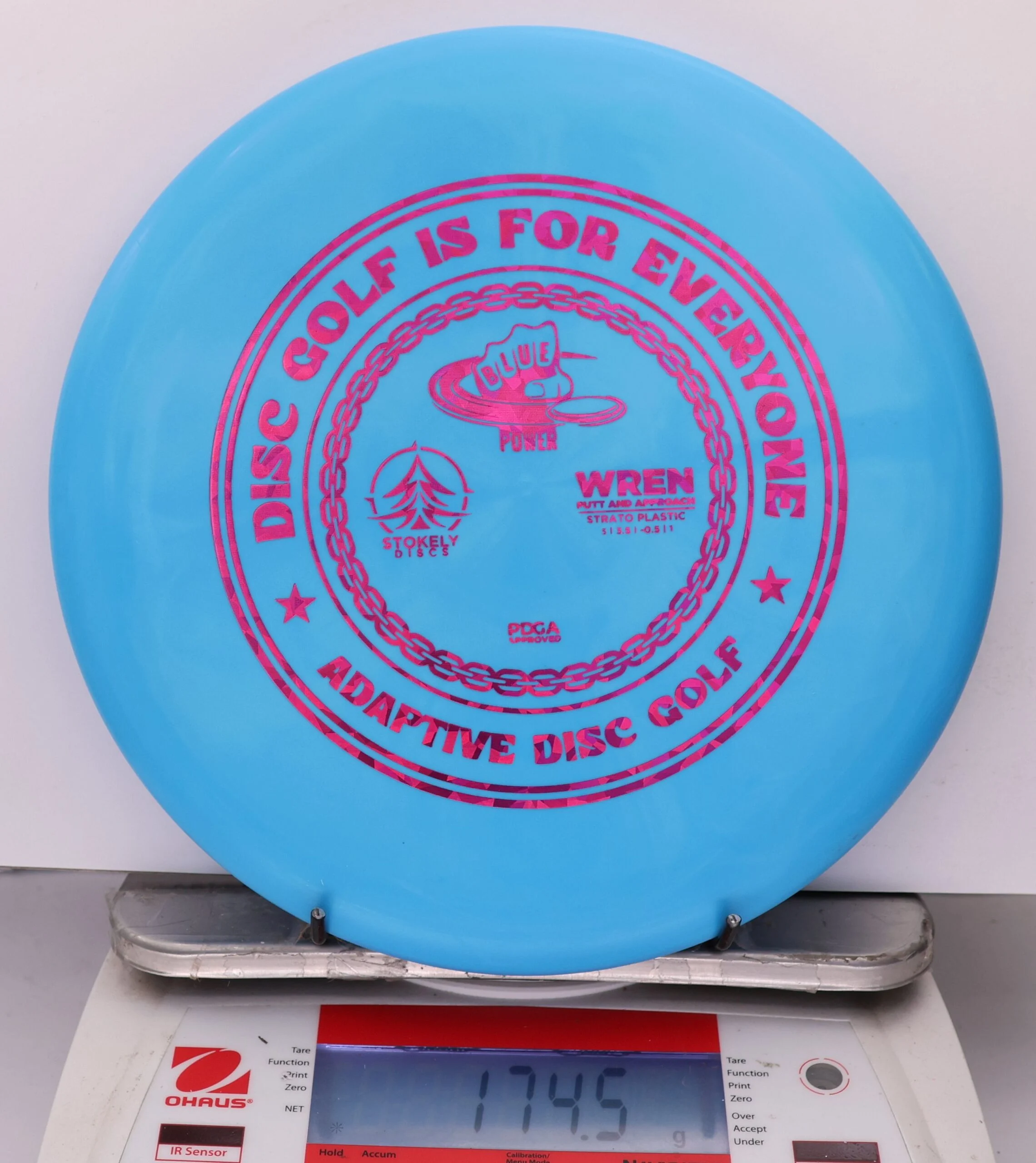944442 Strato Wren, 2025 Adaptive Disc Golf - #303 Blue, 175