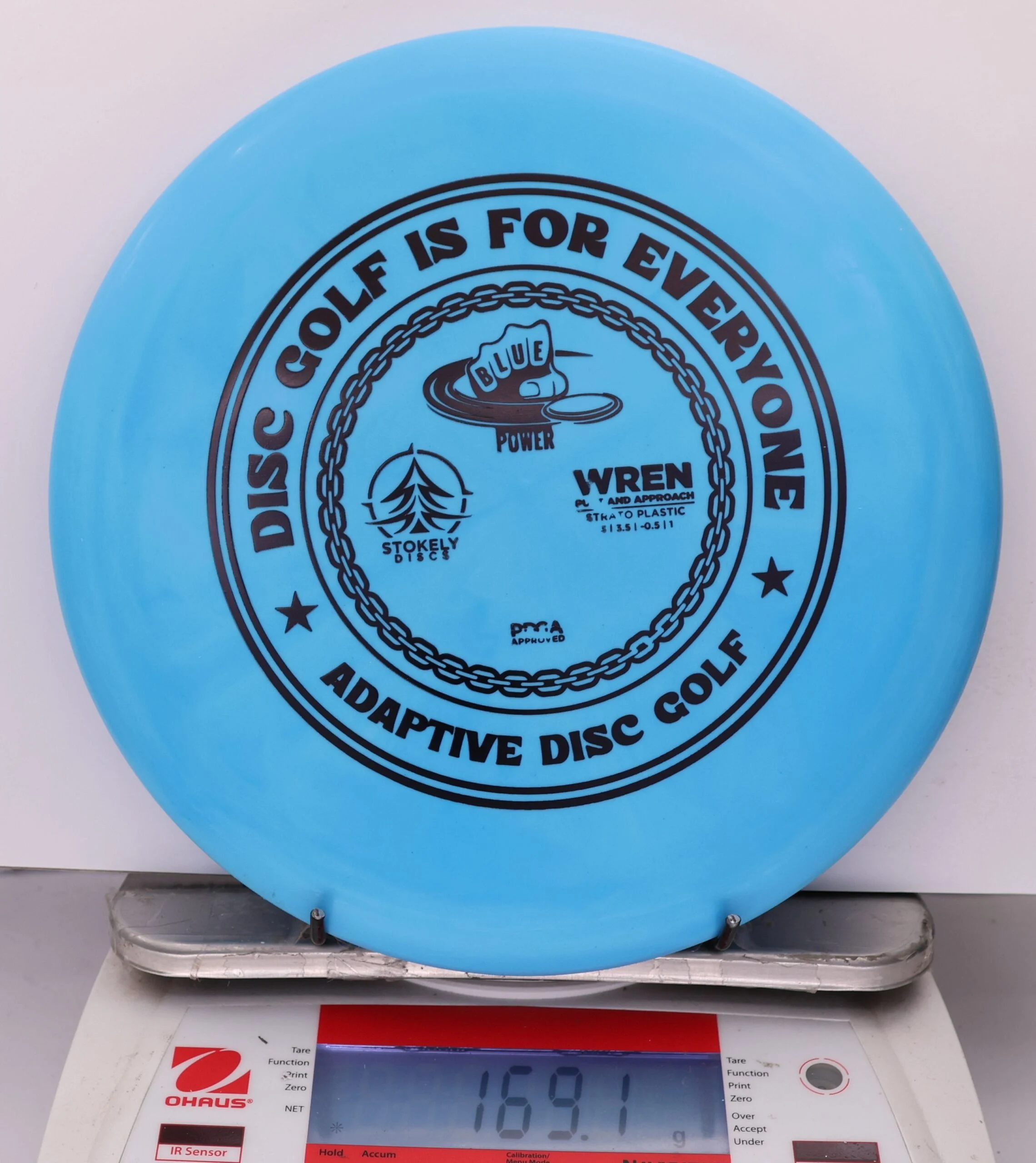 944444 Strato Wren, 2025 Adaptive Disc Golf - #305 Blue, 169