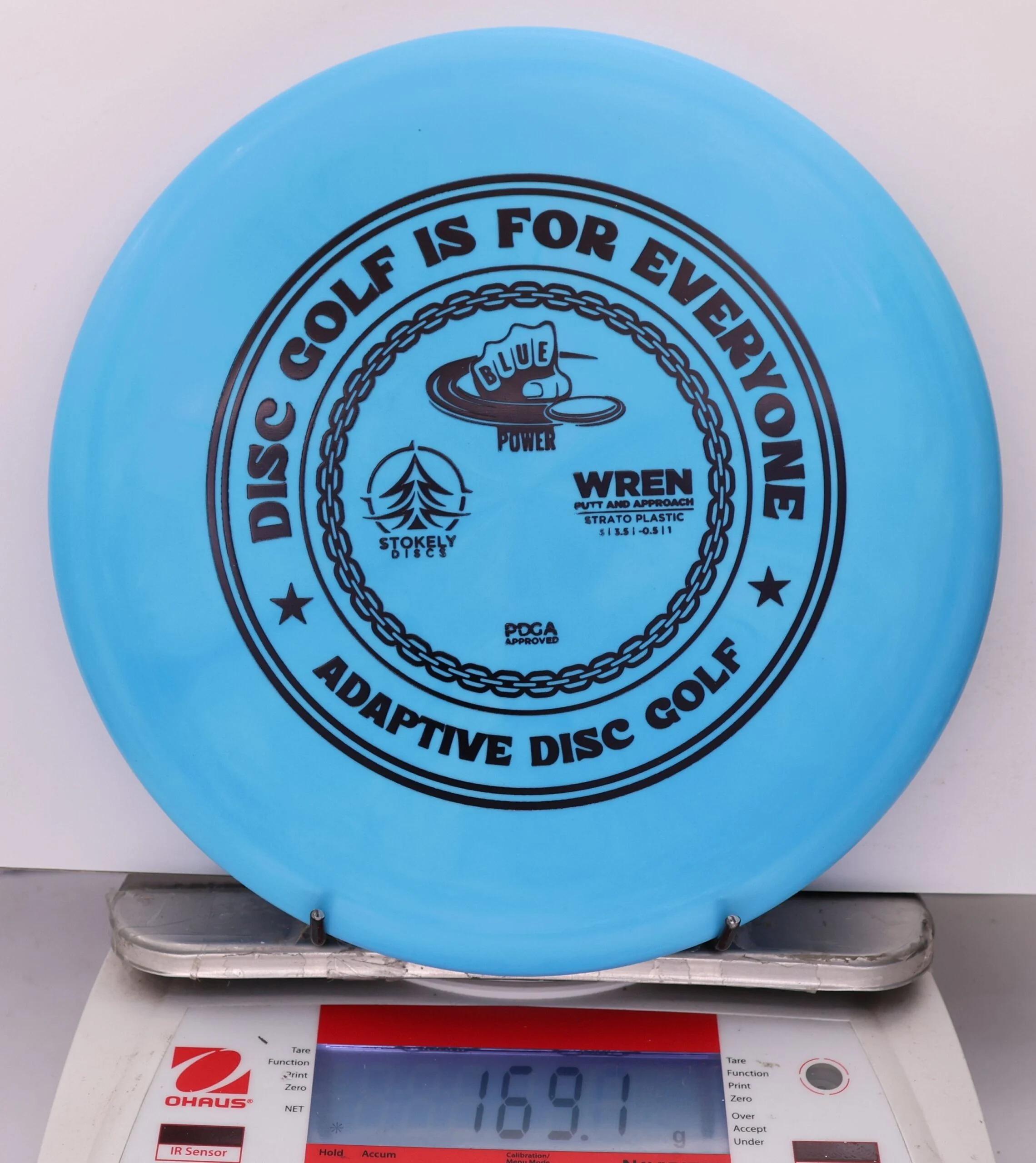 944445 Strato Wren, 2025 Adaptive Disc Golf - #306 Blue, 169