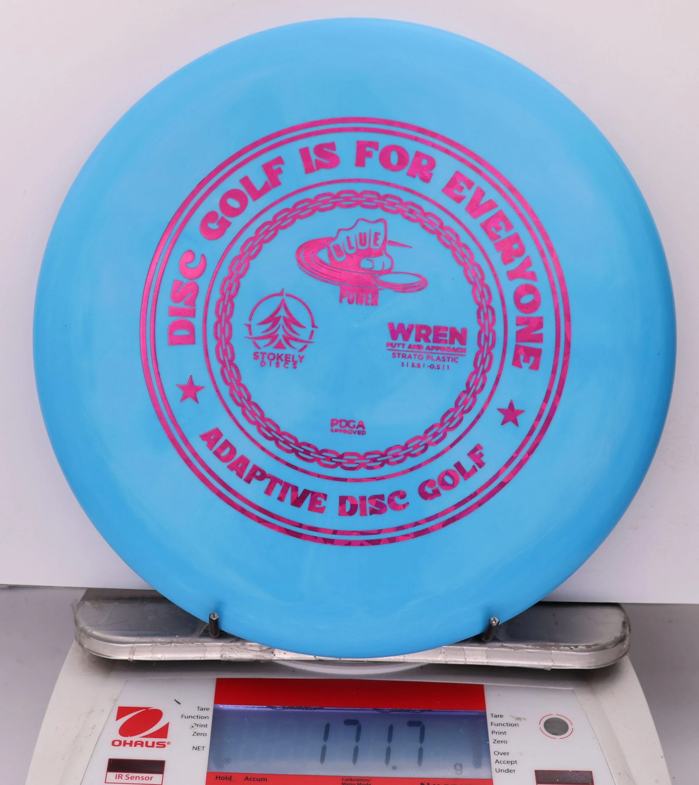 944455 Strato Wren, 2025 Adaptive Disc Golf - #308 Blue, 172