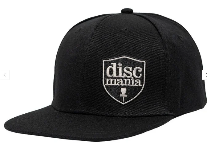 Discmania Flat Bill Baseball Hat (Shield Logo)