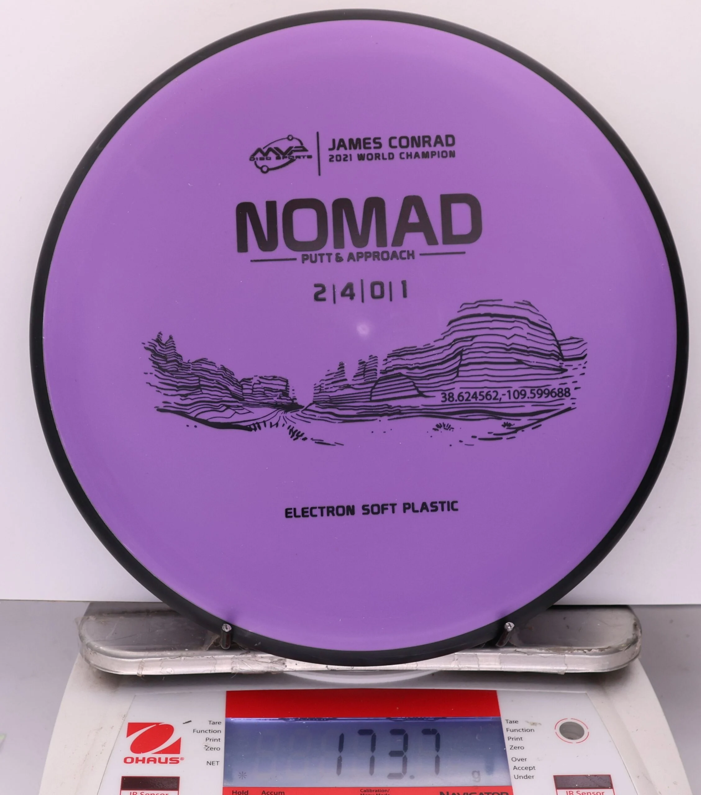 947888 Electron Soft Nomad, James Conrad - #495 Purple, 174
