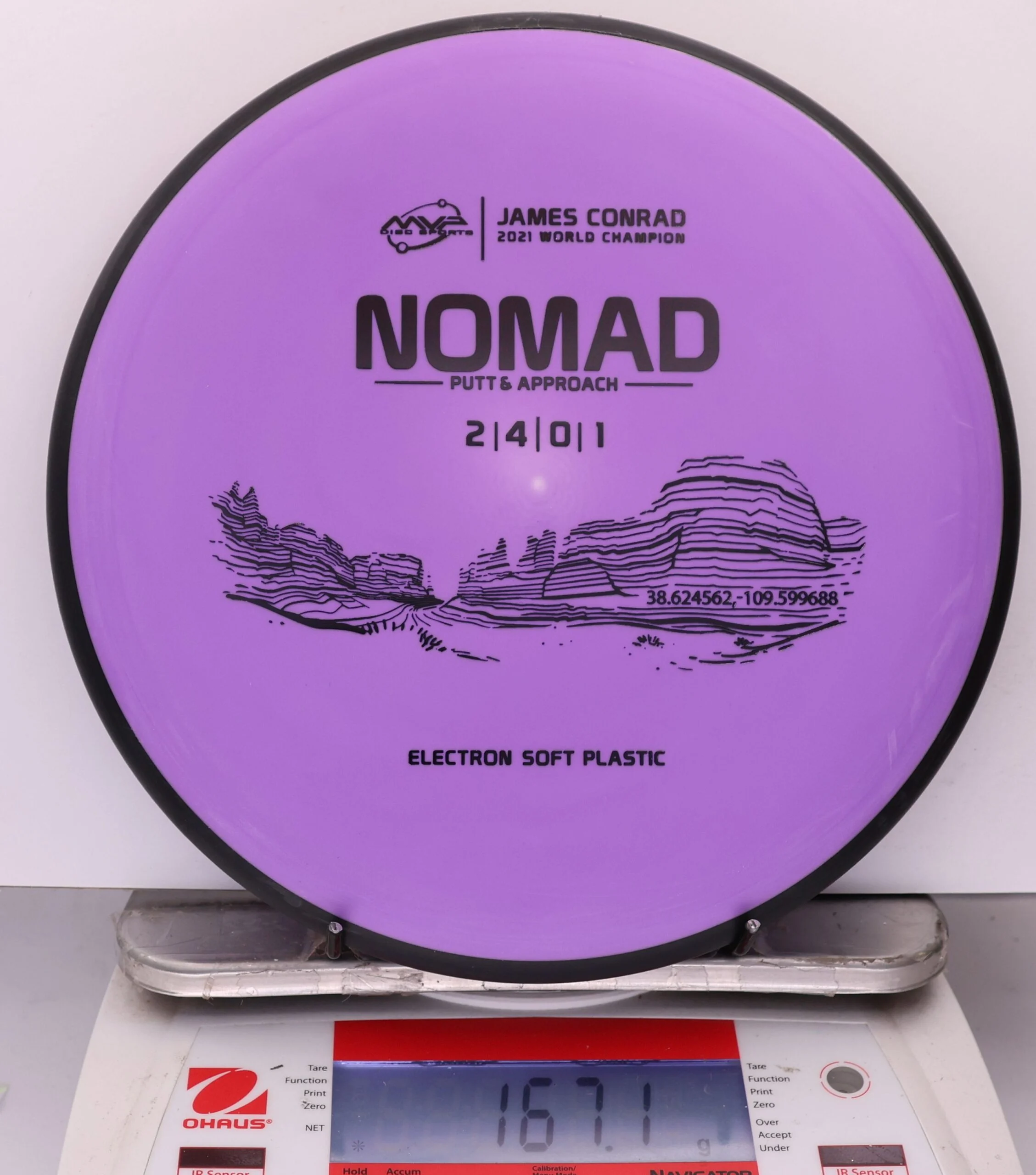 947889 Electron Soft Nomad, James Conrad - #496 Purple, 167