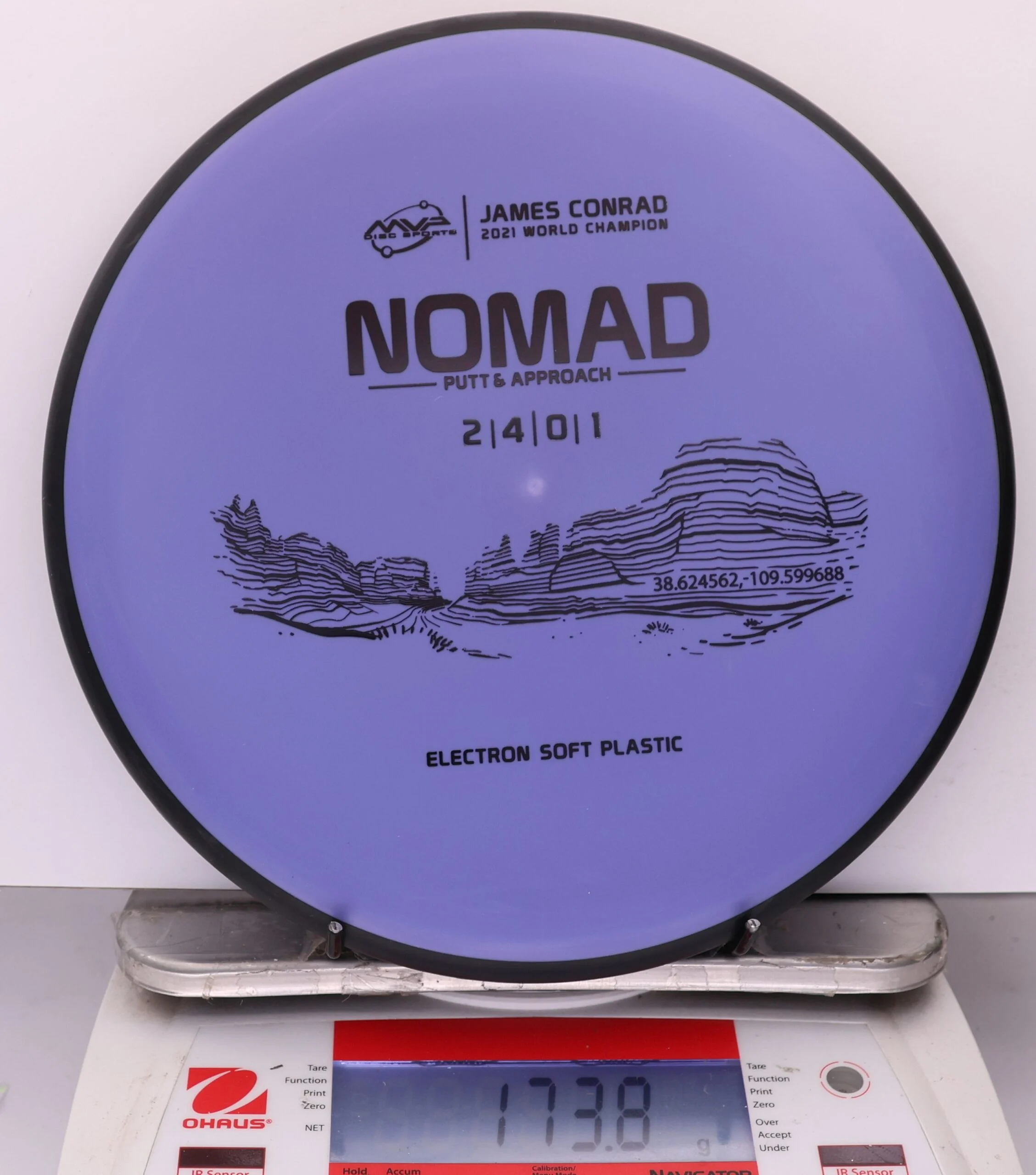 947890 Electron Soft Nomad, James Conrad - #497 Blurple, 174