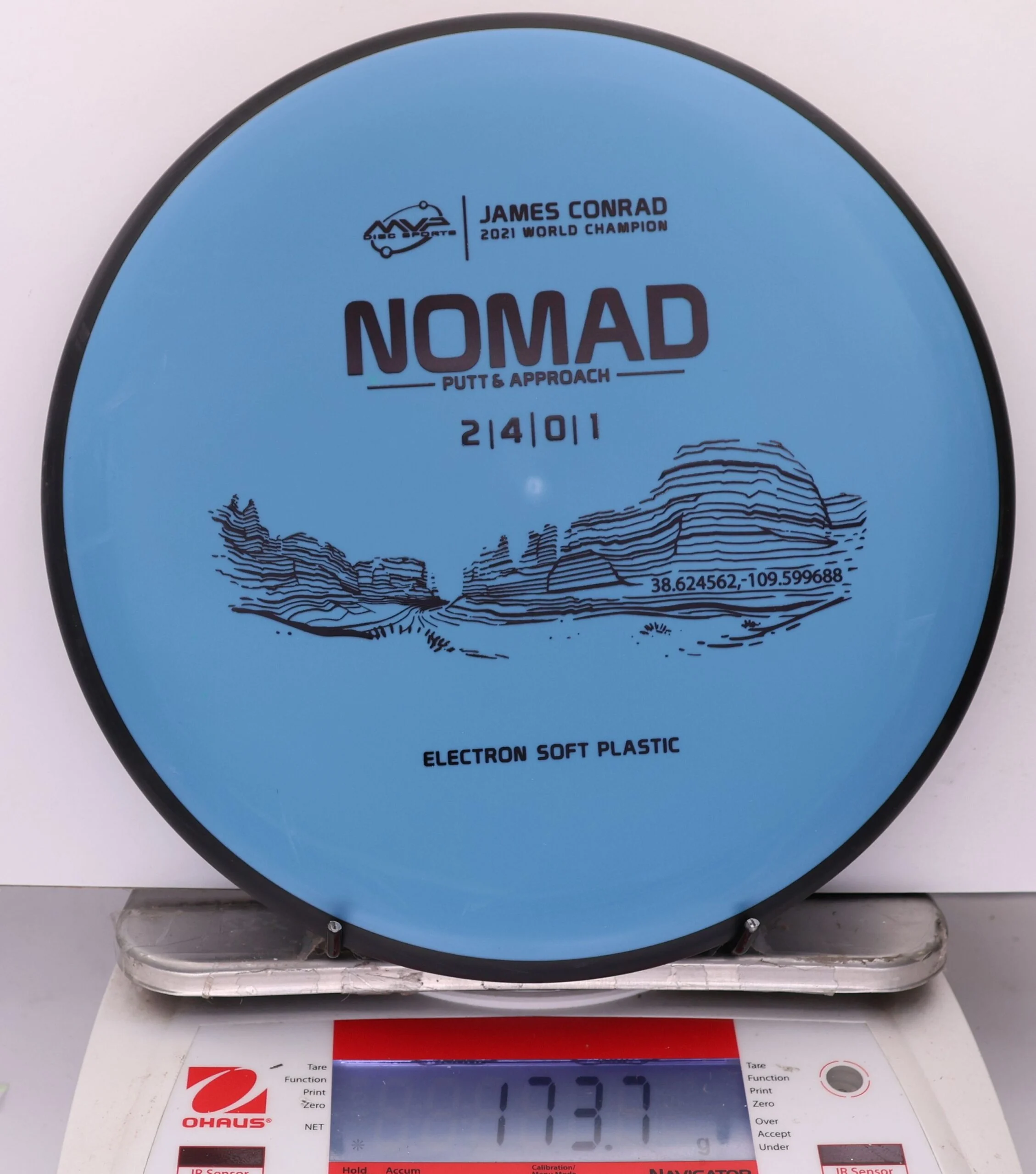 947903 Electron Soft Nomad, James Conrad - #500 Blue, 174