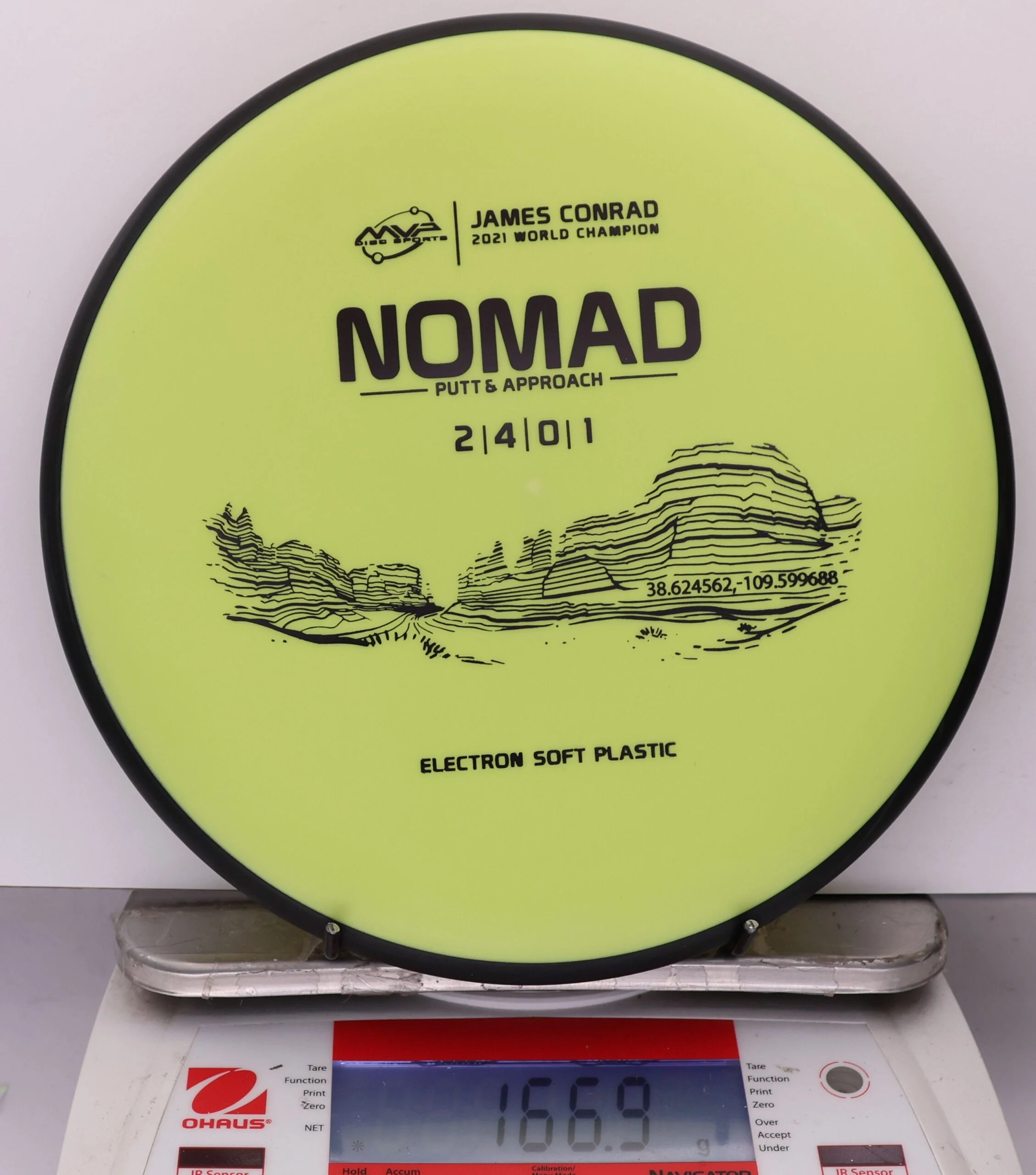 947904 Electron Soft Nomad, James Conrad - #501 Yellow, 167