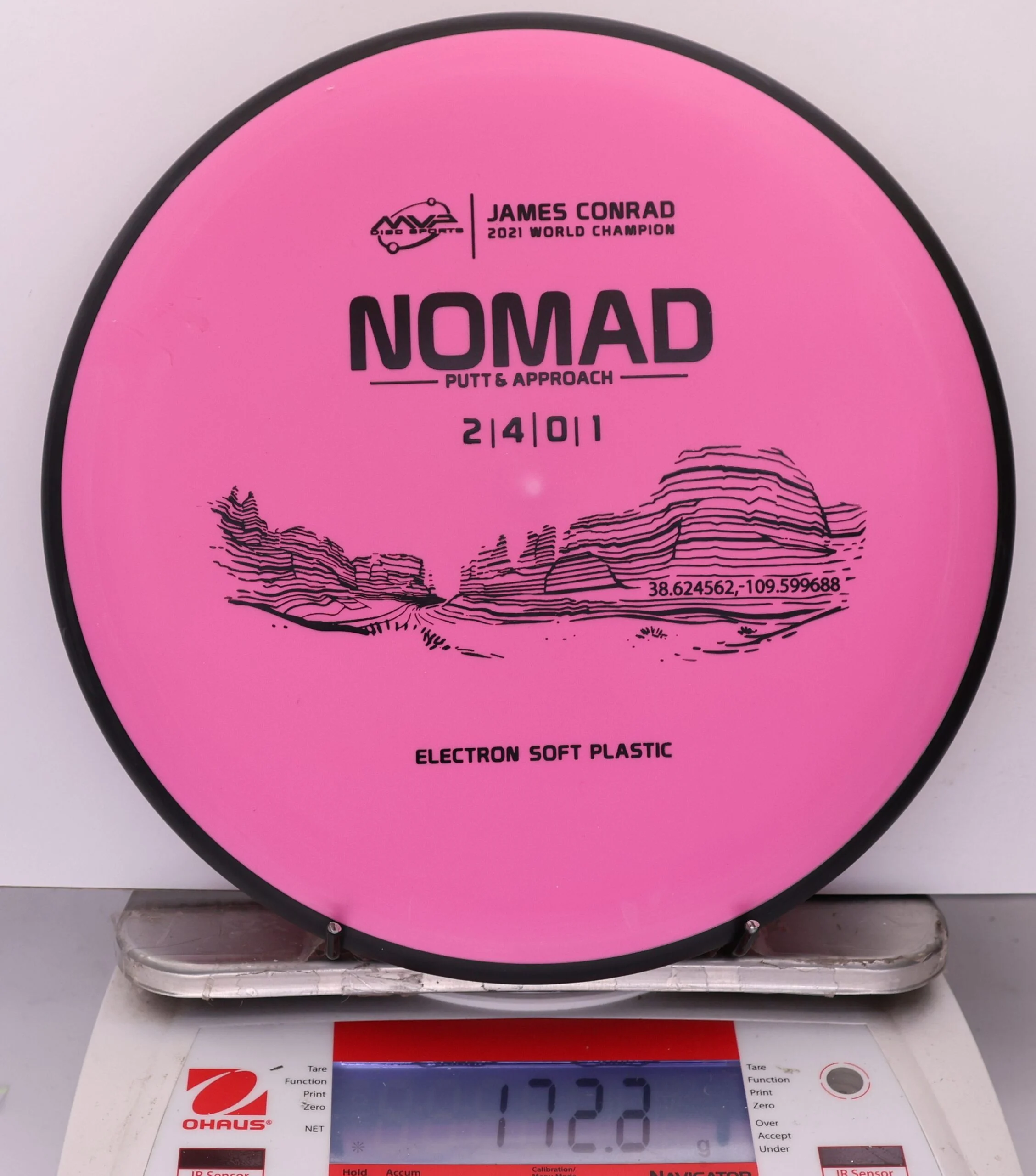 947905 Electron Soft Nomad, James Conrad - #502 Pink, 172